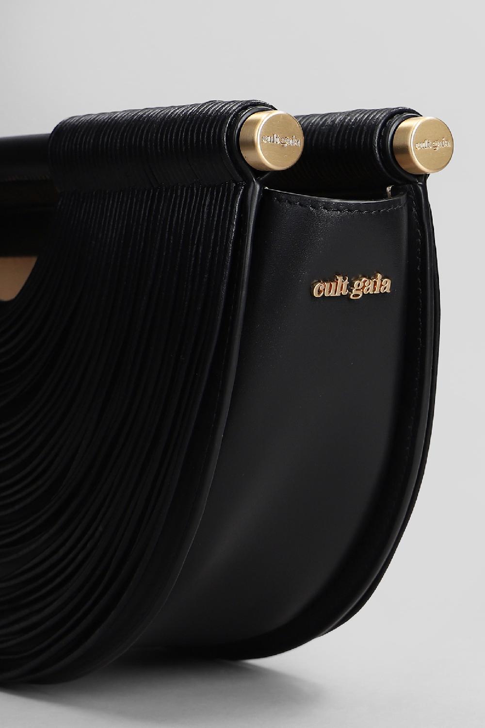 Deliberti Cult Gaia Borsa A Mano Lou In Pelle Nera Cod. 409551 - Deliberti The Luxury Shopping