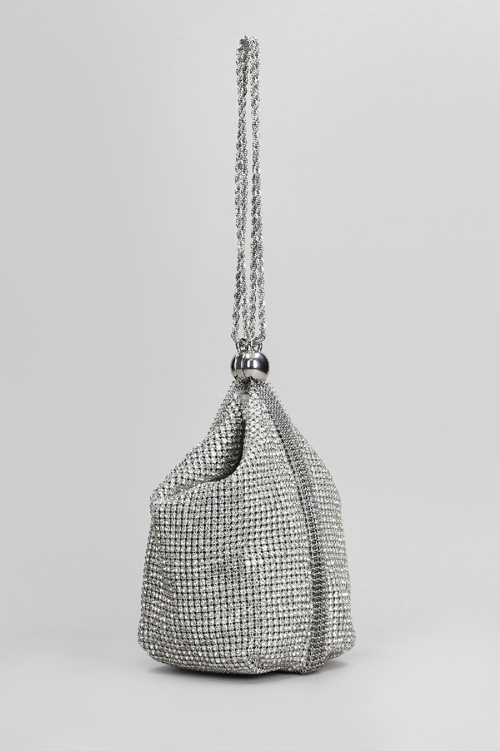 Deliberti Cult Gaia Borsa A Mano Rue In Lega Metallica Argento Cod. 409554 - Deliberti The Luxury Shopping