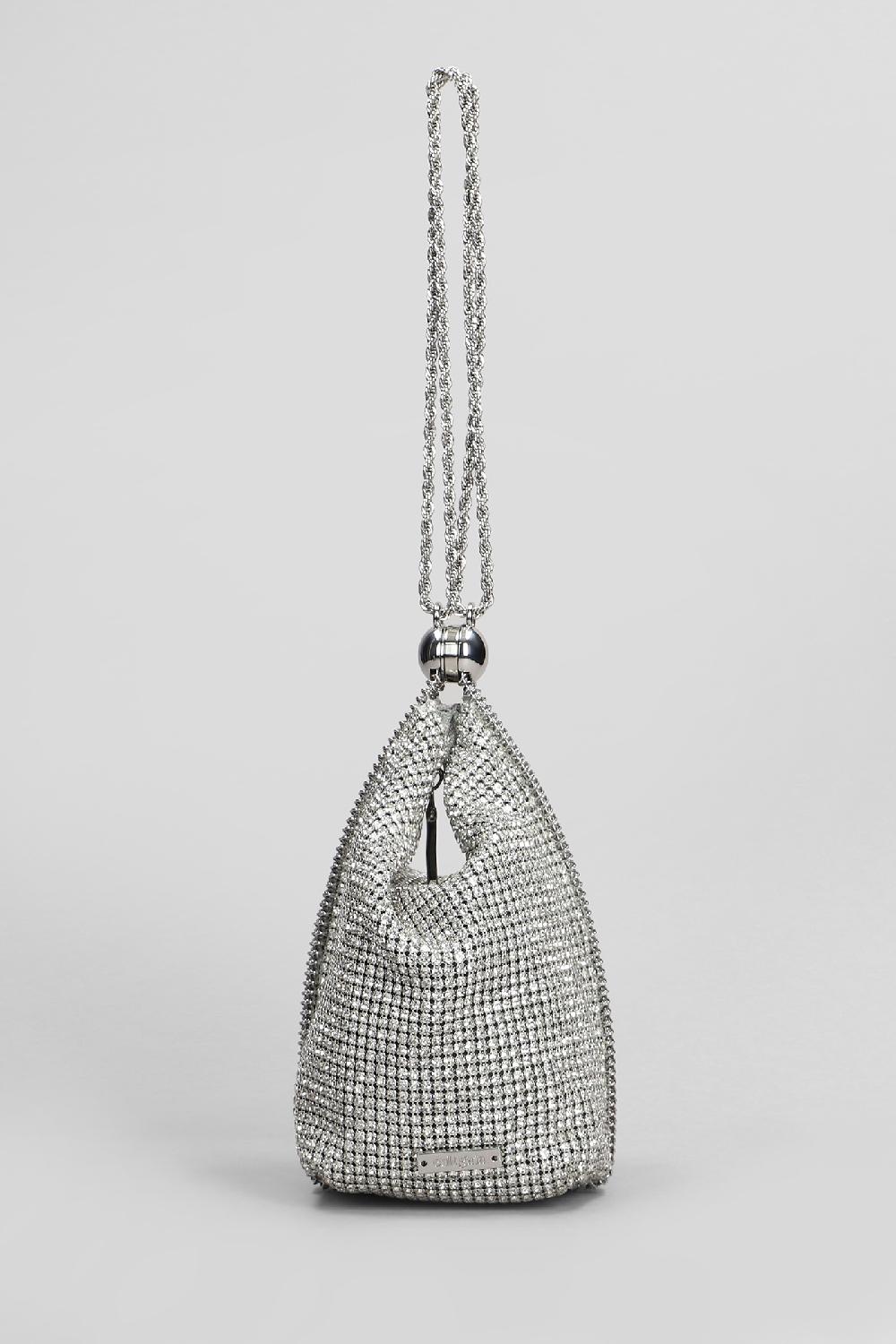 Deliberti Cult Gaia Borsa A Mano Rue In Lega Metallica Argento Cod. 409554 - Deliberti The Luxury Shopping