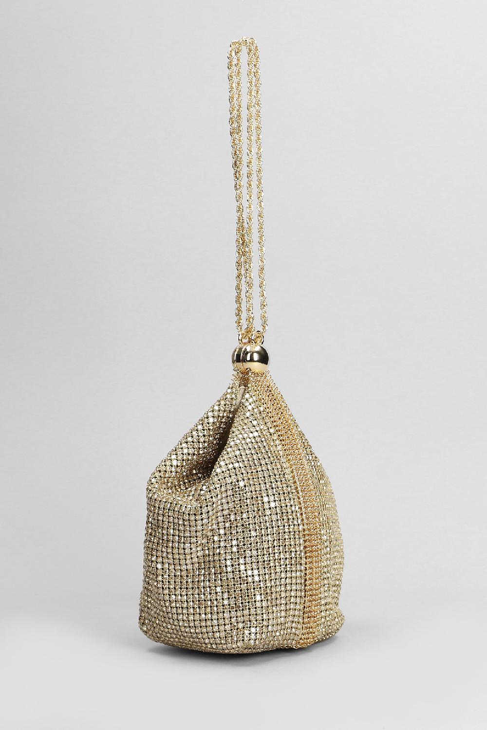 Deliberti Cult Gaia Borsa A Mano Rue In Lega Metallica Oro Cod. 409555 - Deliberti The Luxury Shopping