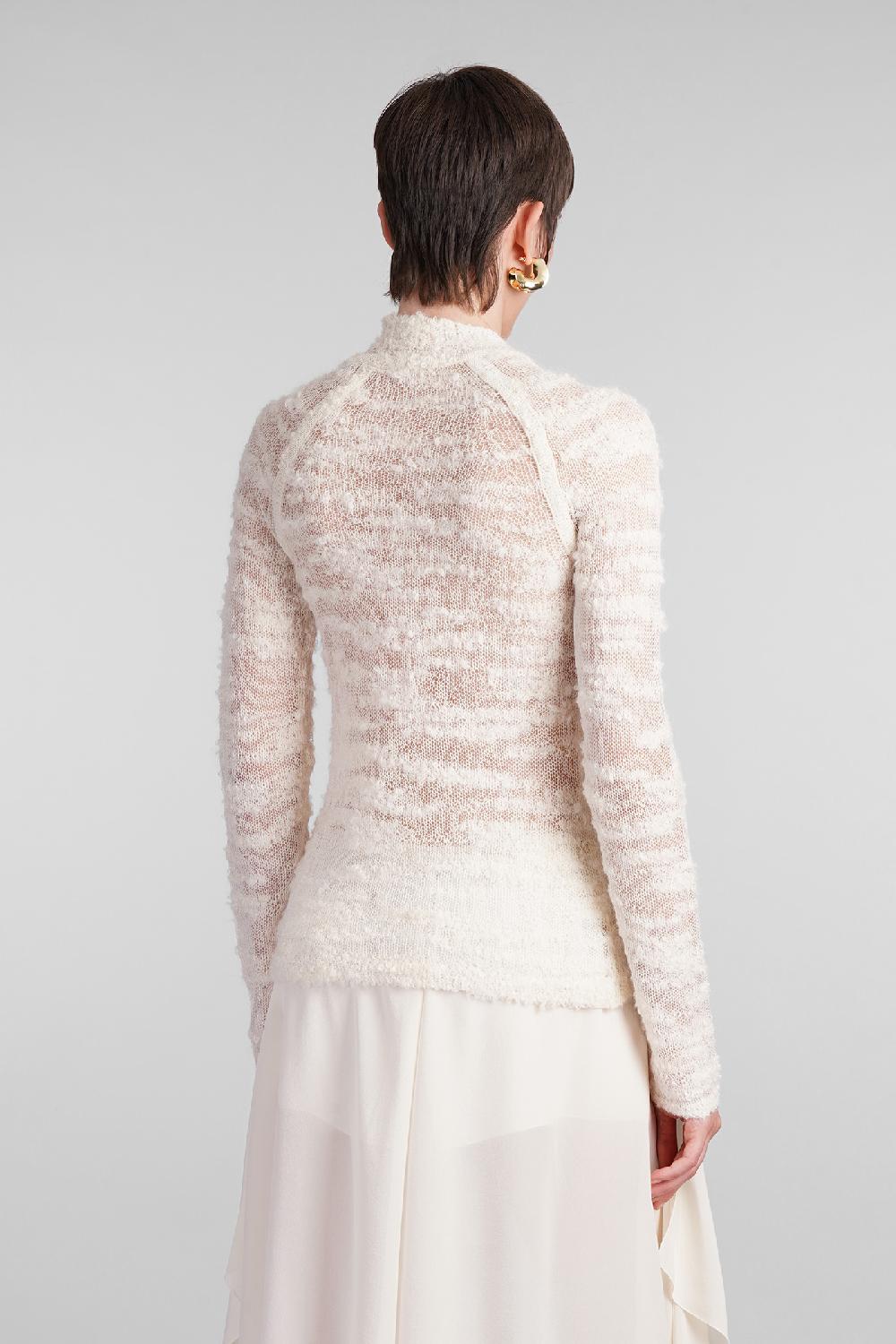 Deliberti Cult Gaia Maglia Sima In Lana Beige Cod. 409545 - Deliberti The Luxury Shopping