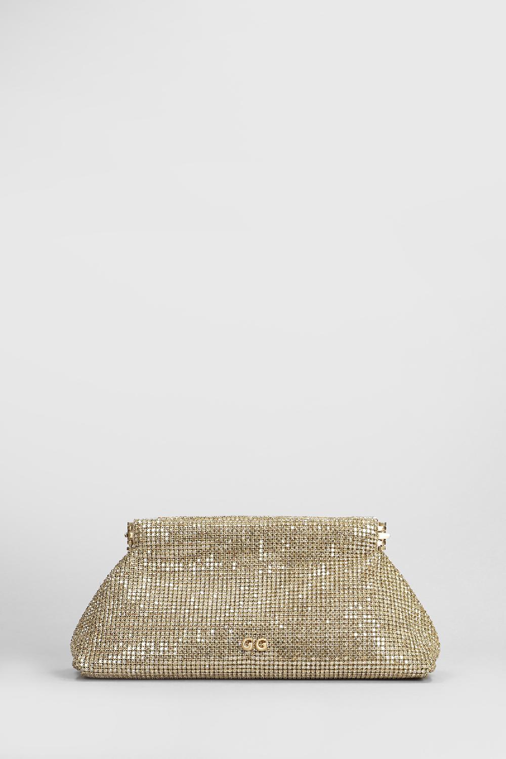 Deliberti Cult Gaia Pochette Lillia In Lega Metallica Oro Cod. 409592 - Deliberti The Luxury Shopping