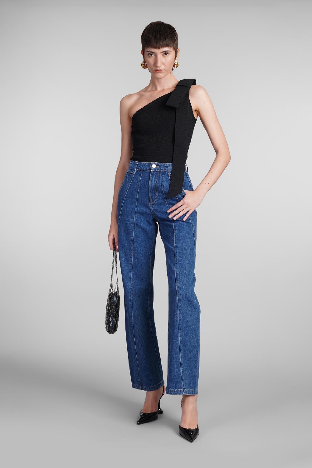 Deliberti Cult Gaia Topwear Nomi In Poliestere Nero Cod. 409543 - Deliberti The Luxury Shopping