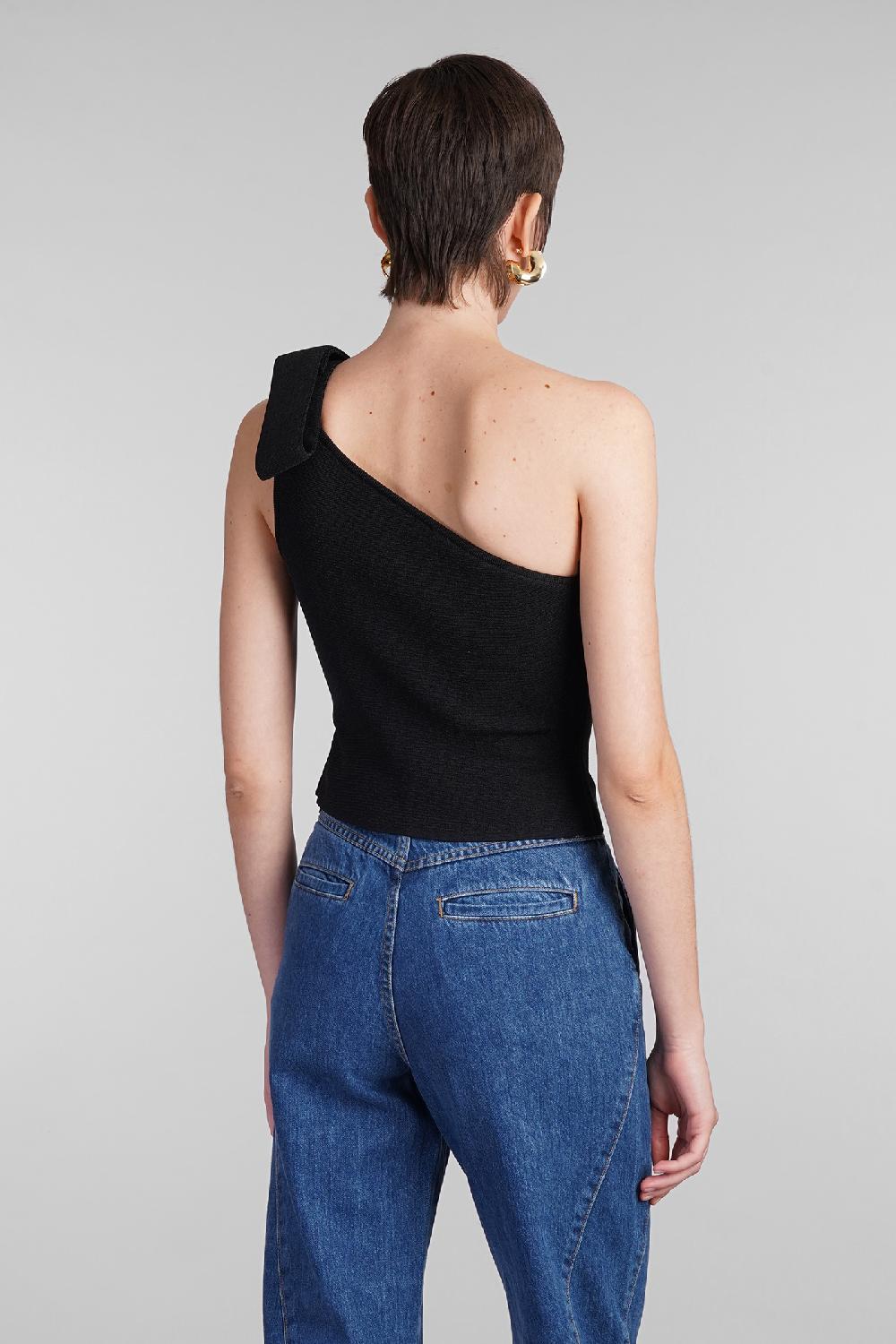 Deliberti Cult Gaia Topwear Nomi In Poliestere Nero Cod. 409543 - Deliberti The Luxury Shopping