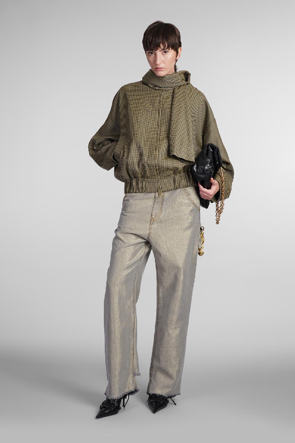 Deliberti DarkPark Bomber Lee In Lana Verde Cod. 408995 - Deliberti The Luxury Shopping