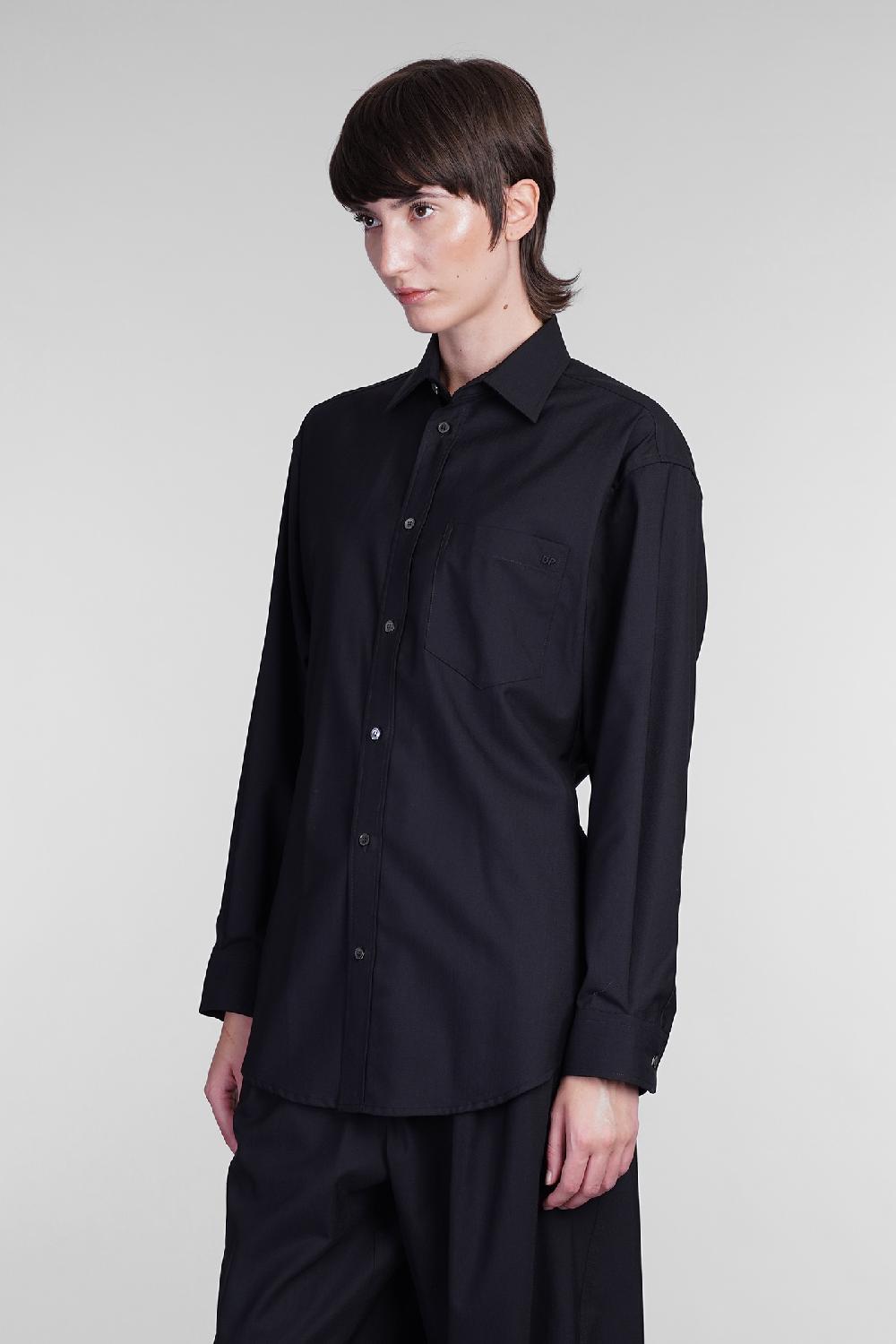 Deliberti DarkPark Camicia Anne In Lana Nera Cod. 406171 - Deliberti The Luxury Shopping