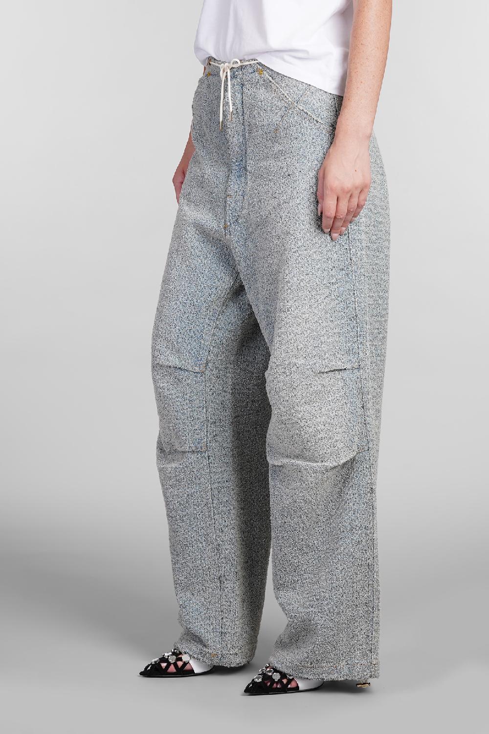 Deliberti DarkPark Jeans Daisy In Cotone Celeste Cod. 404816 - Deliberti The Luxury Shopping