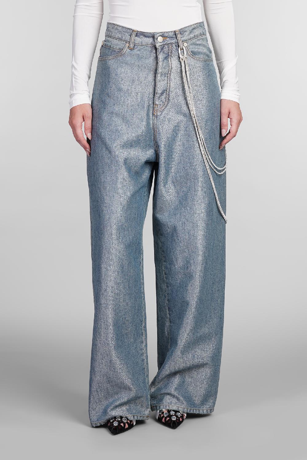 Deliberti DarkPark Jeans jax in cotone blu cod. 404822 - Deliberti The Luxury Shopping