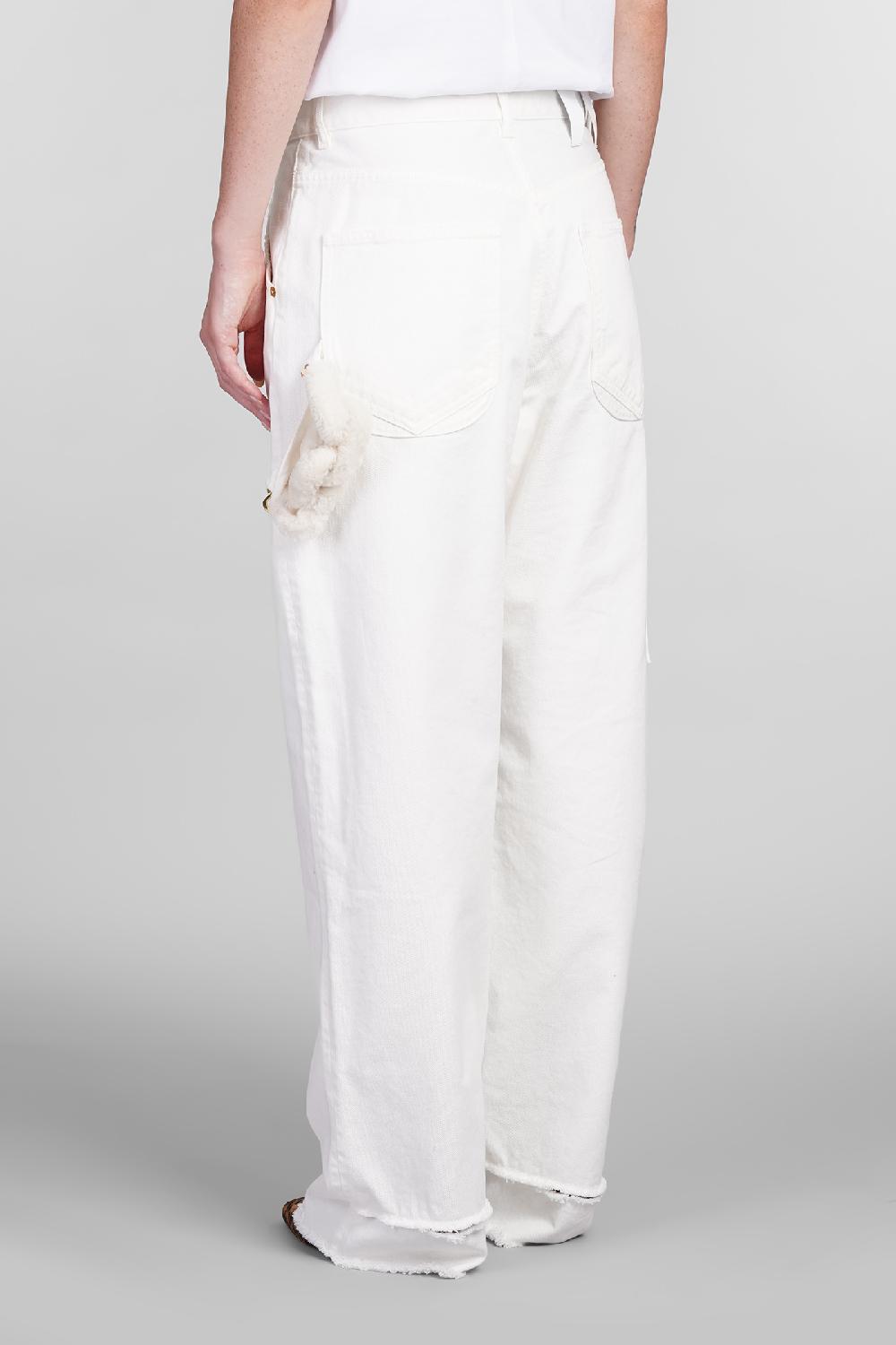 Deliberti DarkPark Jeans Lisa In Cotone Bianco Cod. 404821 - Deliberti The Luxury Shopping