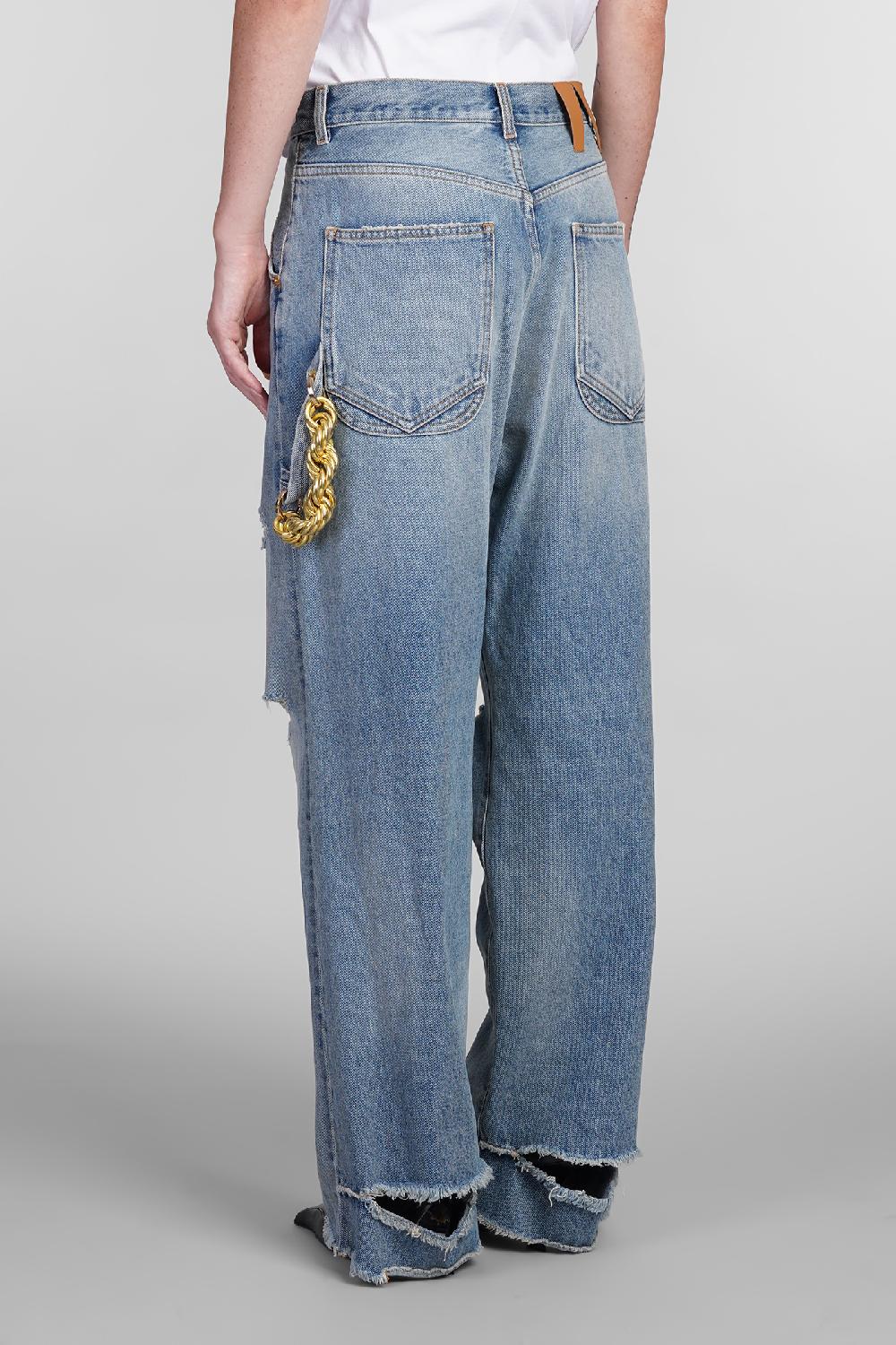 Deliberti DarkPark Jeans Lisa In Cotone Blu Cod. 404819 - Deliberti The Luxury Shopping