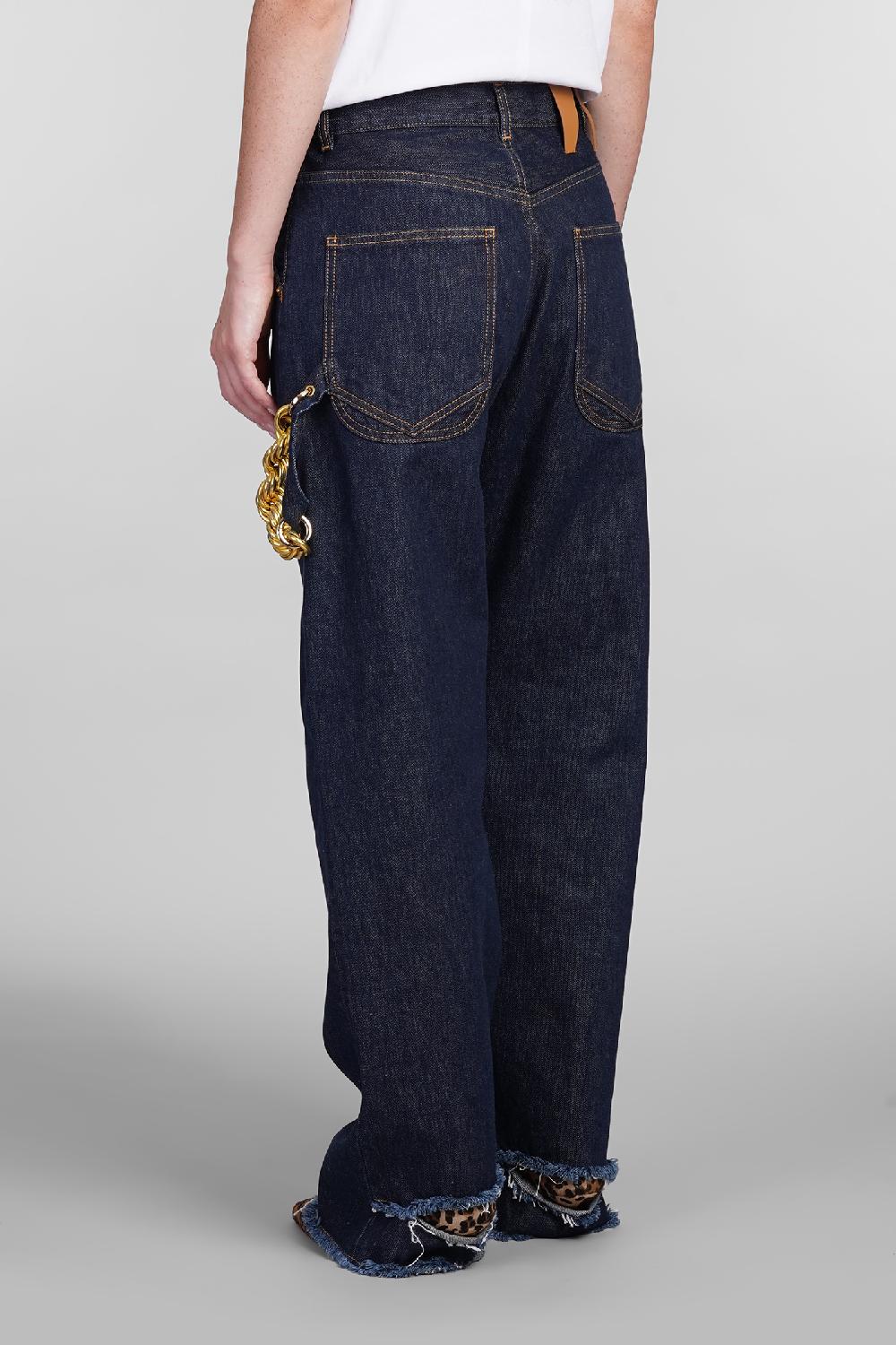 Deliberti DarkPark Jeans Lisa In Cotone Blu Cod. 404820 - Deliberti The Luxury Shopping