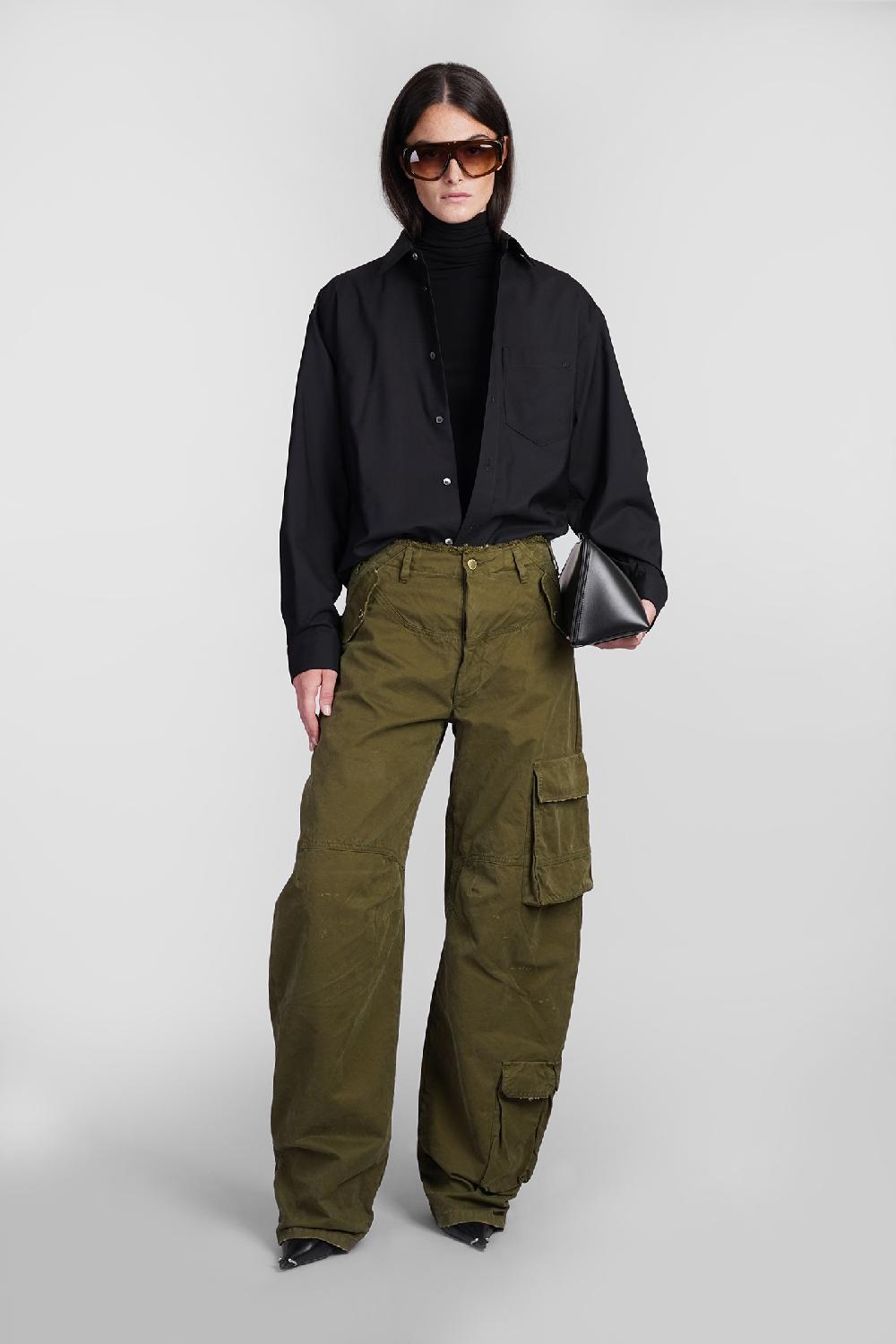 Deliberti DarkPark Jeans Rosalind In Cotone Verde Cod. 404818 - Deliberti The Luxury Shopping