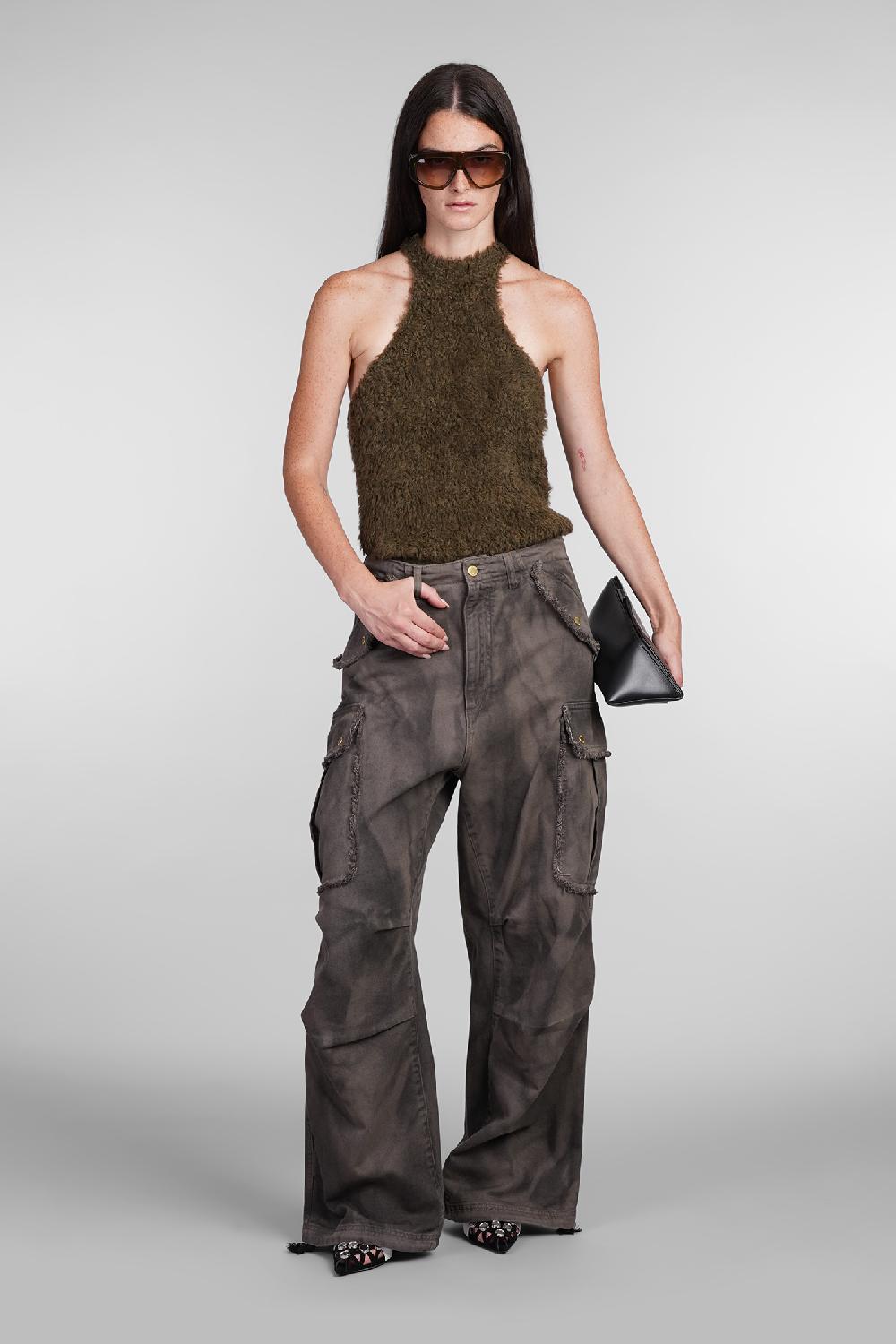 Deliberti DarkPark Jeans Vivi In Cotone Marrone Cod. 404817 - Deliberti The Luxury Shopping