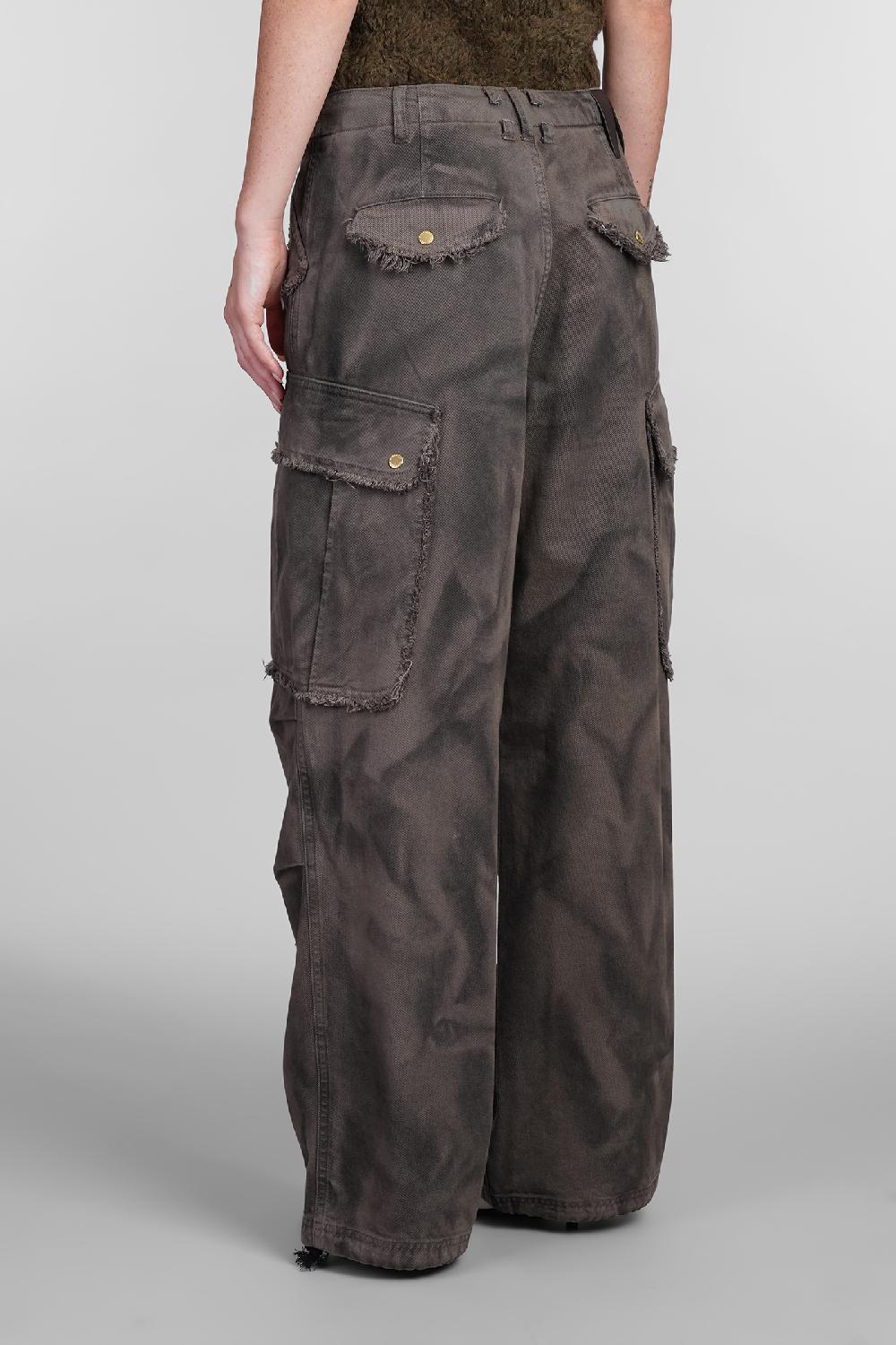 Deliberti DarkPark Jeans Vivi In Cotone Marrone Cod. 404817 - Deliberti The Luxury Shopping