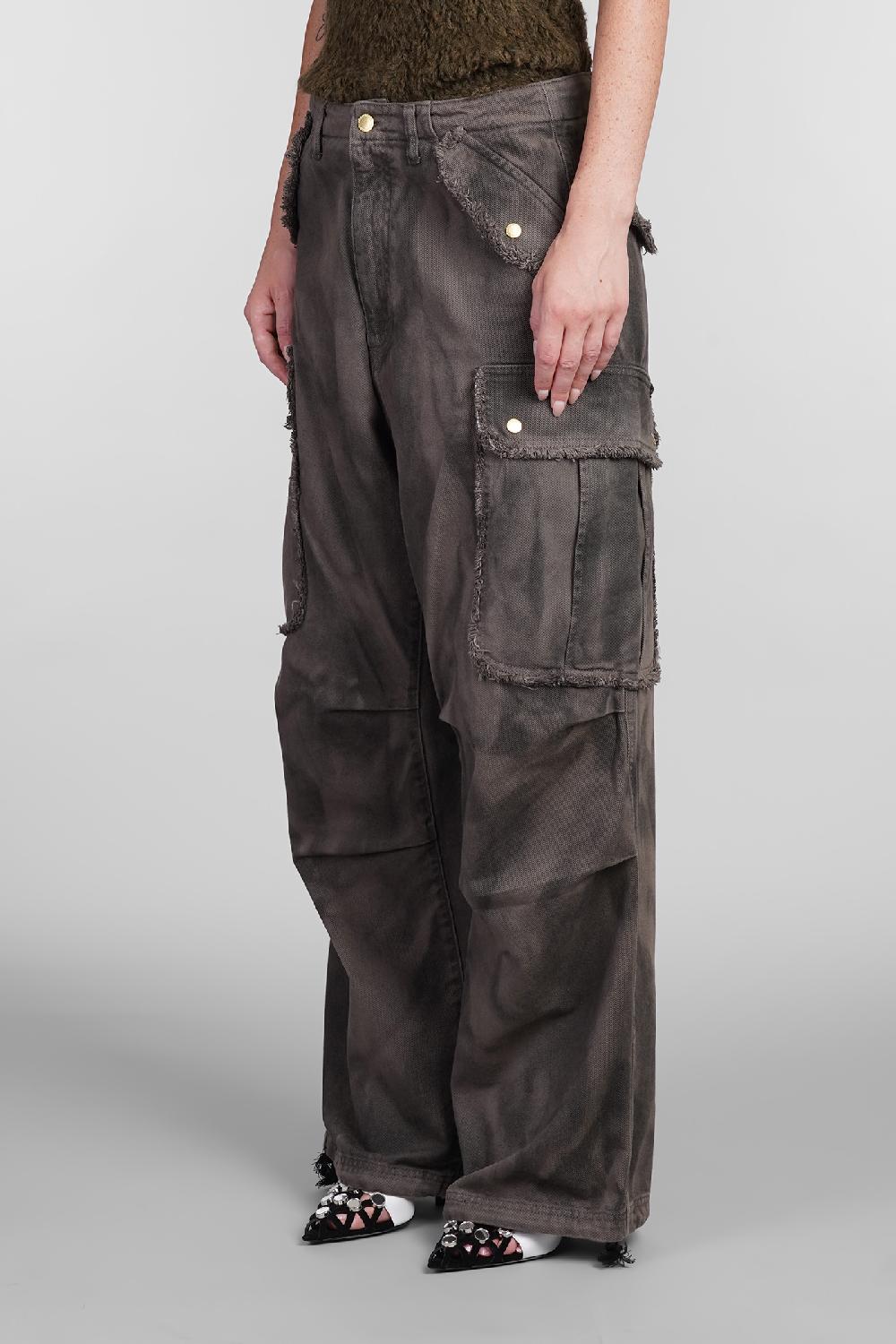 Deliberti DarkPark Jeans Vivi In Cotone Marrone Cod. 404817 - Deliberti The Luxury Shopping