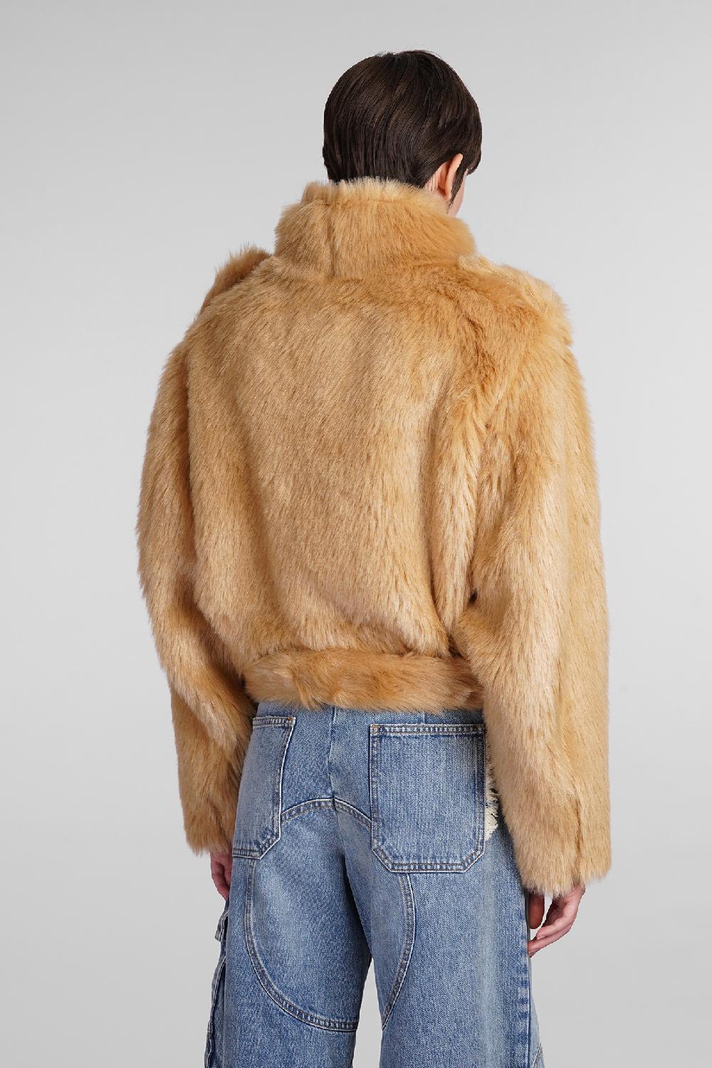 Deliberti DarkPark Pelliccia Hunter In Modacrilica Cammello Cod. 408996 - Deliberti The Luxury Shopping