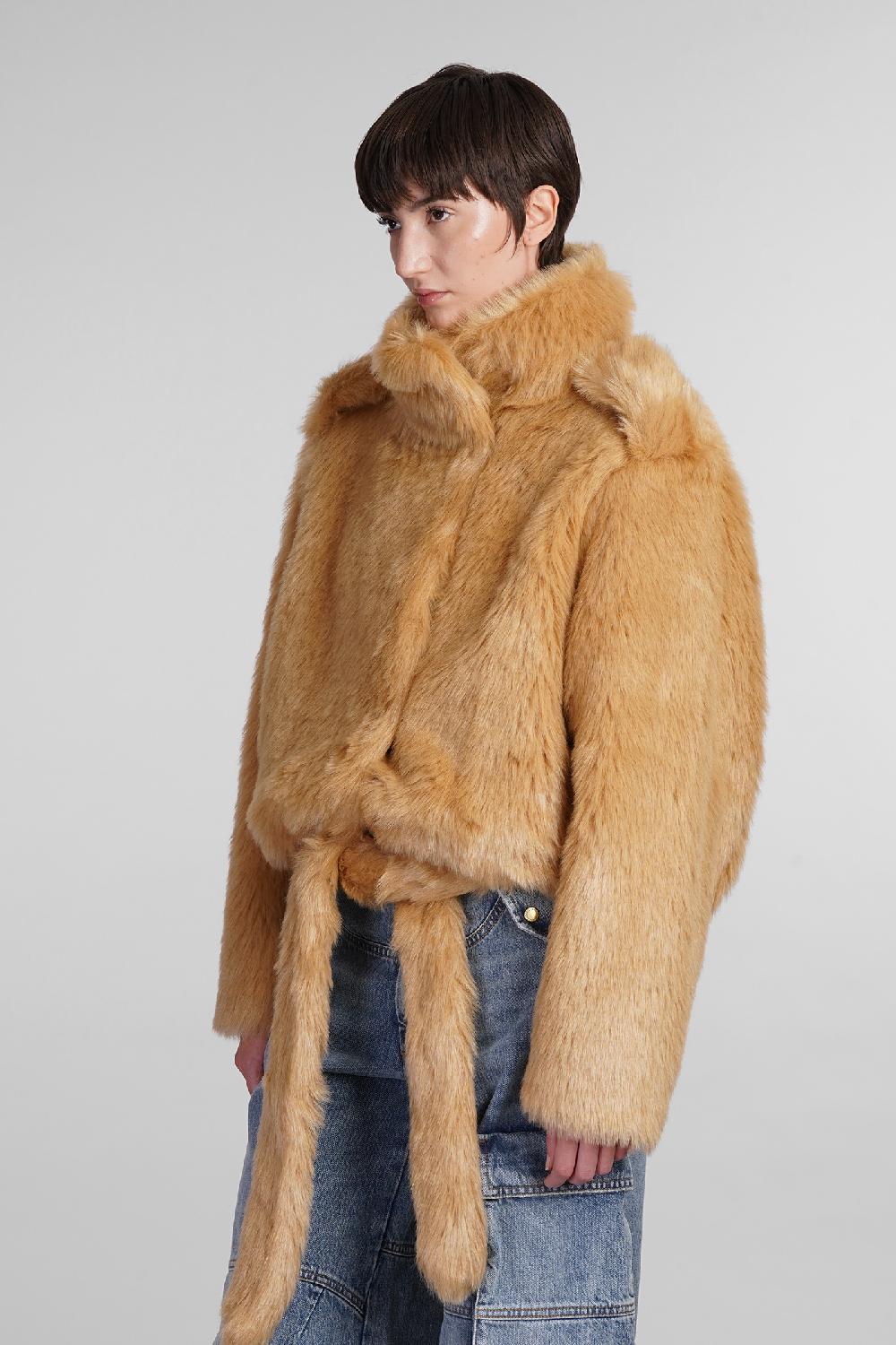 Deliberti DarkPark Pelliccia Hunter In Modacrilica Cammello Cod. 408996 - Deliberti The Luxury Shopping