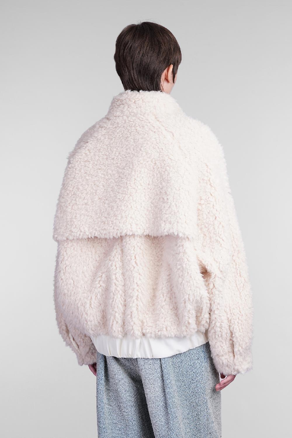 Deliberti DarkPark Pelliccia Lee In Poliestere Beige Cod. 406169 - Deliberti The Luxury Shopping