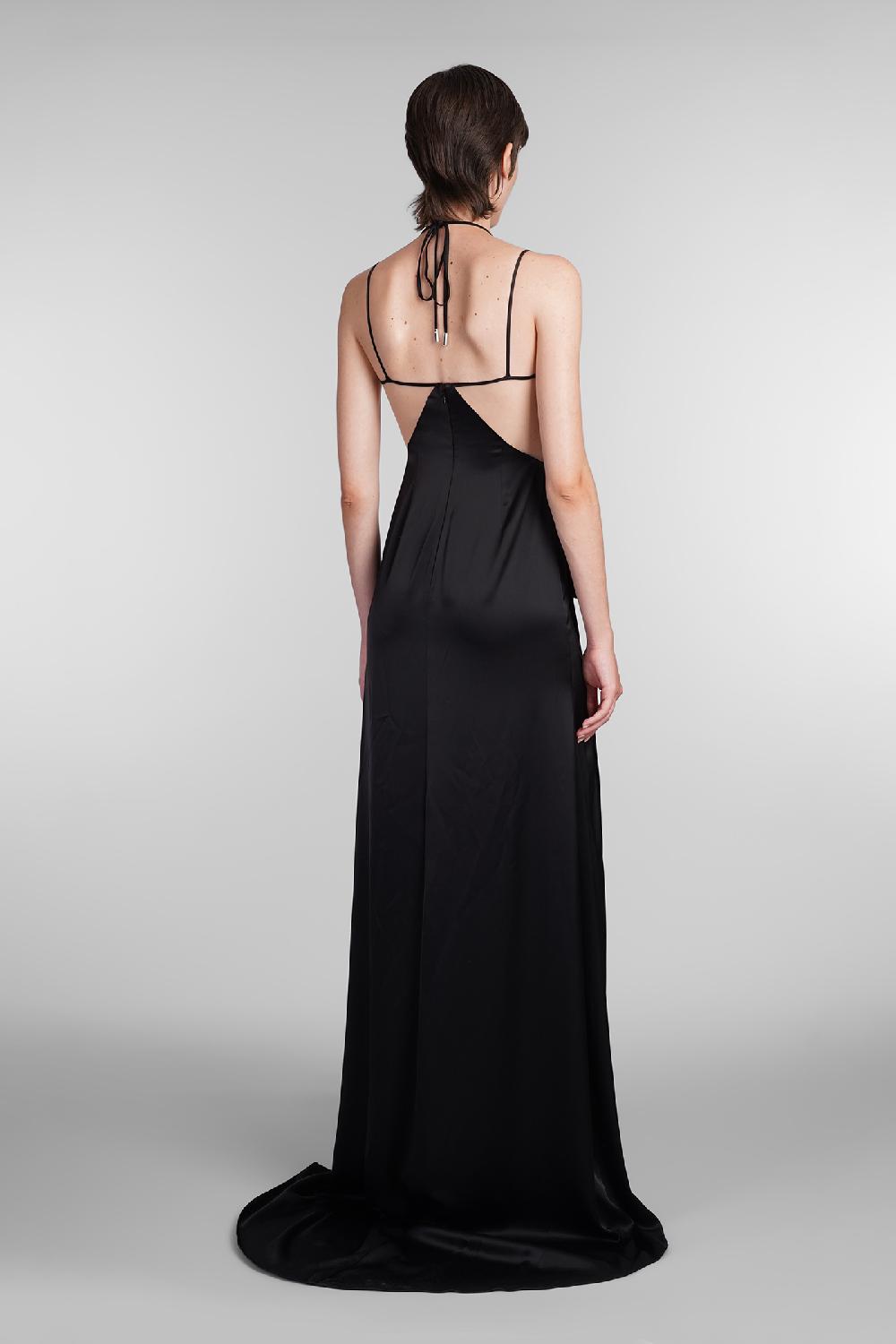 Deliberti David Koma Abito In Triacetato Nero Cod. 405088 - Deliberti The Luxury Shopping