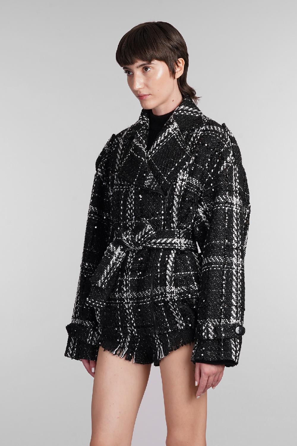 Deliberti David Koma Giacca Casual In Poliestere Nero Cod. 405093 - Deliberti The Luxury Shopping