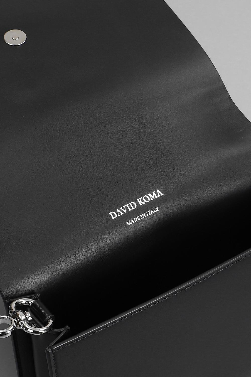 Deliberti David Koma Pochette In Pelle Nera Cod. 364917 - Deliberti The Luxury Shopping