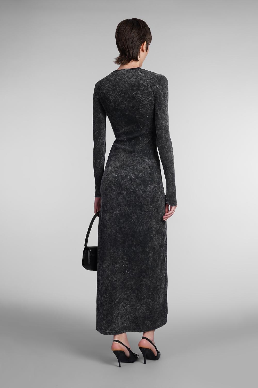 Deliberti Diesel Abito D Mariel In Cotone Grigio Cod. 403965 - Deliberti The Luxury Shopping