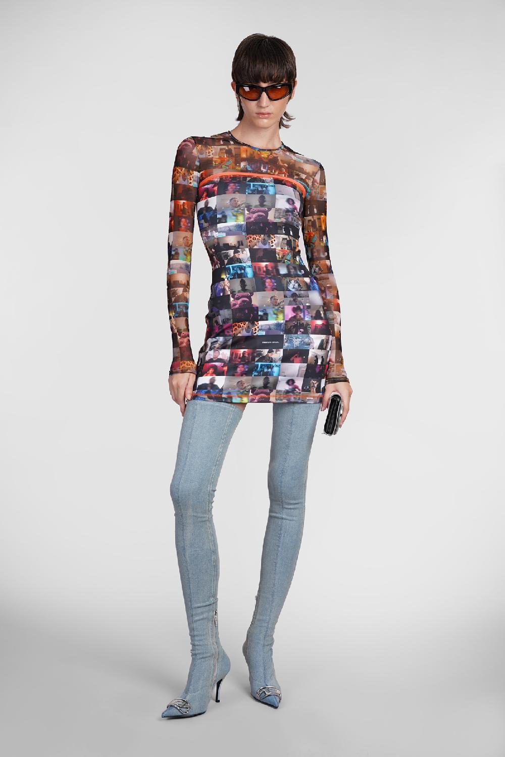 Deliberti Diesel Abito D Platin In Poliestere Multicolor Cod. 406546 - Deliberti The Luxury Shopping