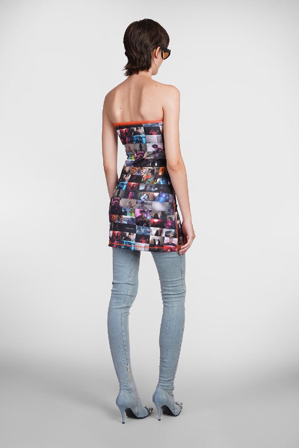 Deliberti Diesel Abito D Platin In Poliestere Multicolor Cod. 406546 - Deliberti The Luxury Shopping