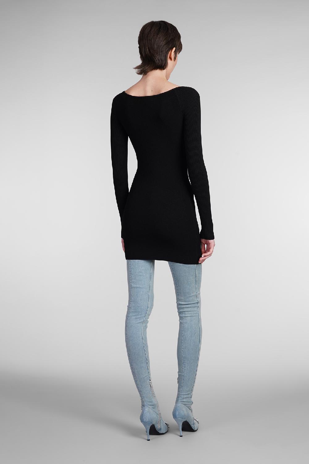 Deliberti Diesel Abito M Vera In Rayon Nero Cod. 403964 - Deliberti The Luxury Shopping