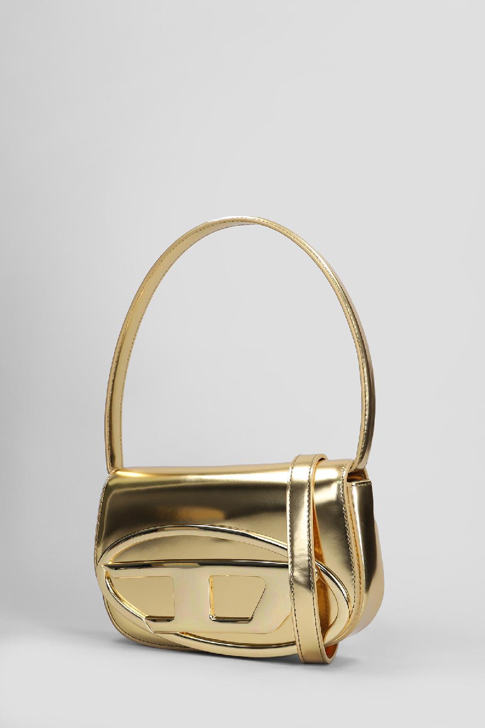 Deliberti Diesel Borsa A Spalla 1 Dr In Pelle Oro Cod. 409914 - Deliberti The Luxury Shopping