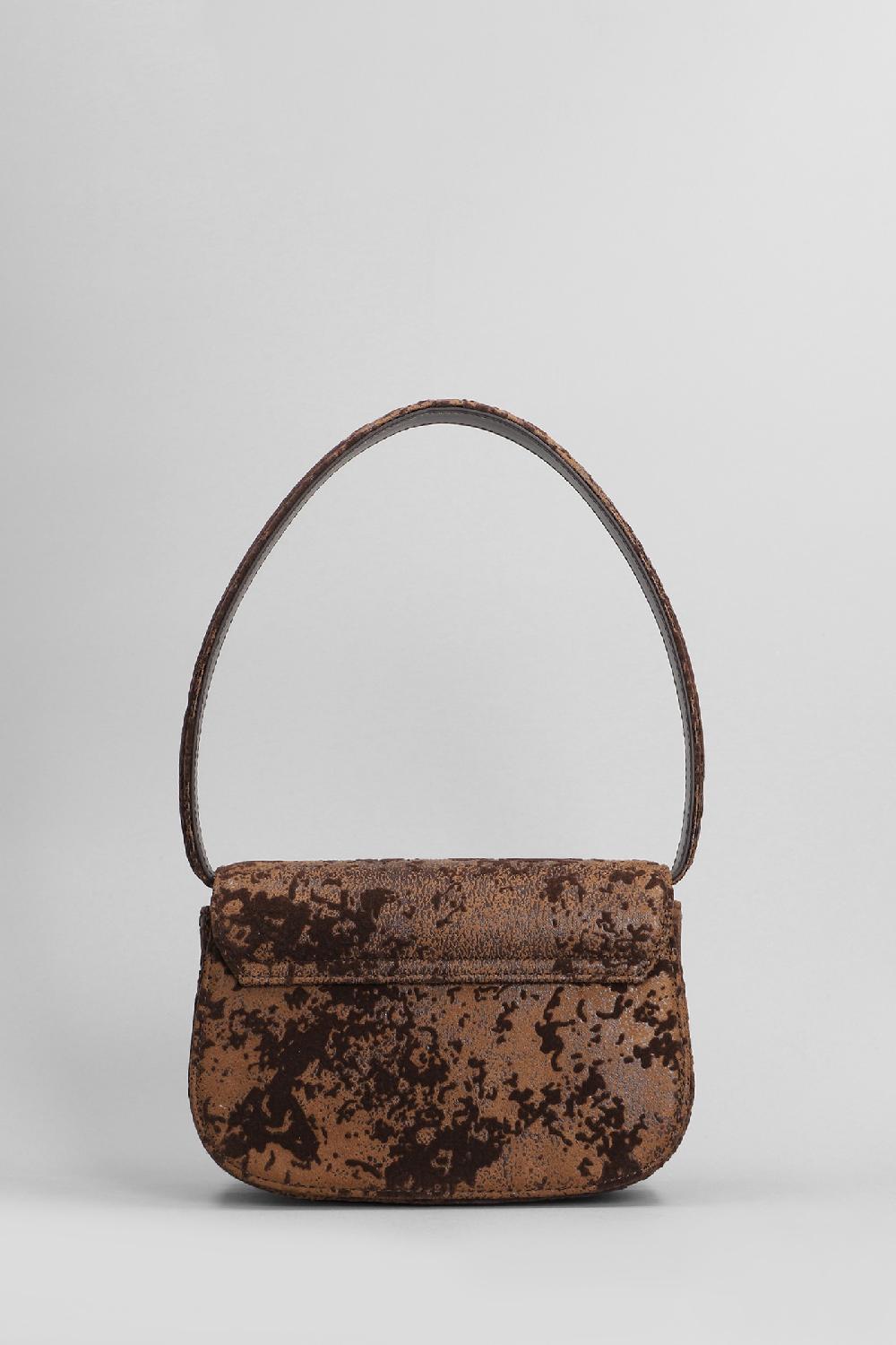 Deliberti Diesel Borsa A Spalla 1 Dr In Poliuretano Marrone Cod. 406552 - Deliberti The Luxury Shopping