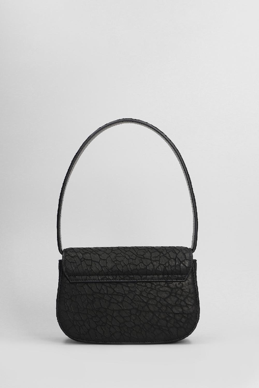 Deliberti Diesel Borsa A Spalla 1 Dr In Poliuretano Nero Cod. 406553 - Deliberti The Luxury Shopping