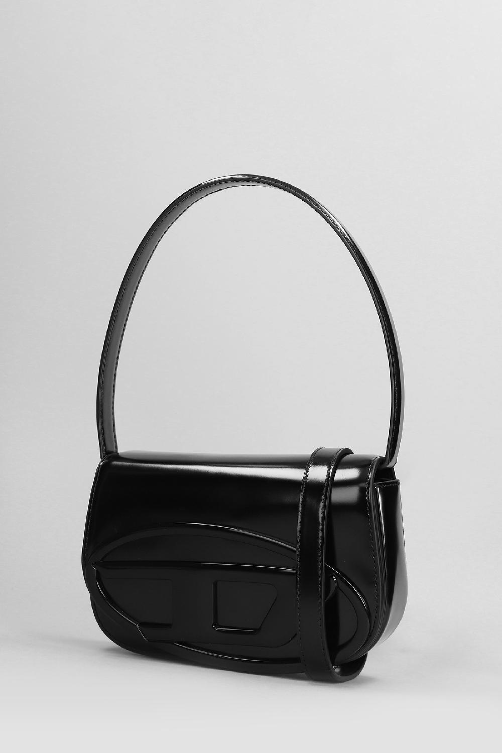 Deliberti Diesel Borsa A Spalla 1dr In Pelle Nera Cod. 403992 - Deliberti The Luxury Shopping