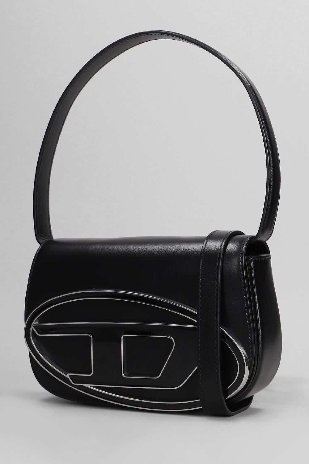Deliberti Diesel Borsa A Spalla 1dr In Pelle Nera Cod. 403994 - Deliberti The Luxury Shopping