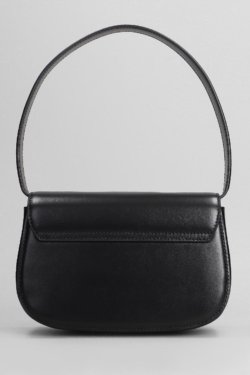 Deliberti Diesel Borsa A Spalla 1dr In Pelle Nera Cod. 403994 - Deliberti The Luxury Shopping