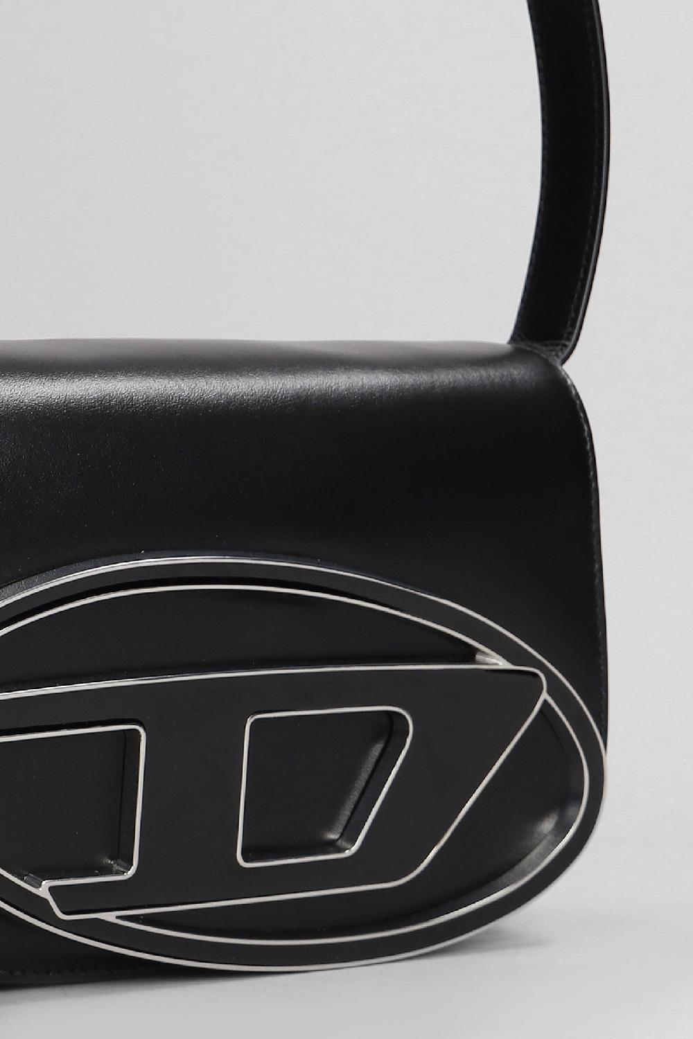 Deliberti Diesel Borsa A Spalla 1dr In Pelle Nera Cod. 403994 - Deliberti The Luxury Shopping