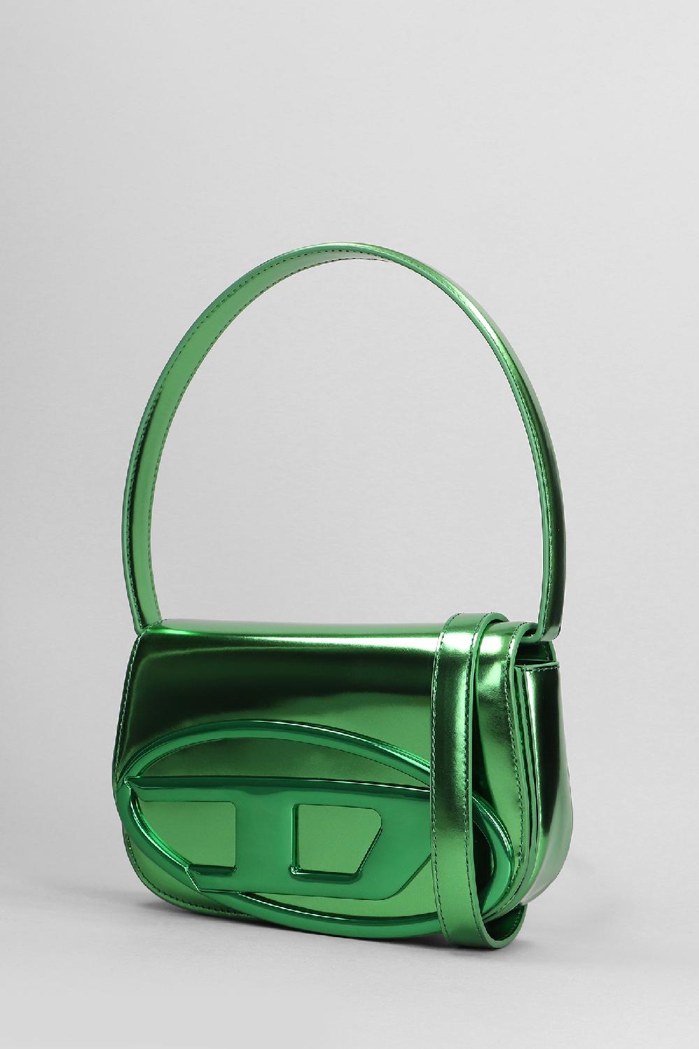 Deliberti Diesel Borsa A Spalla 1dr In Pelle Verde Cod. 403991 - Deliberti The Luxury Shopping