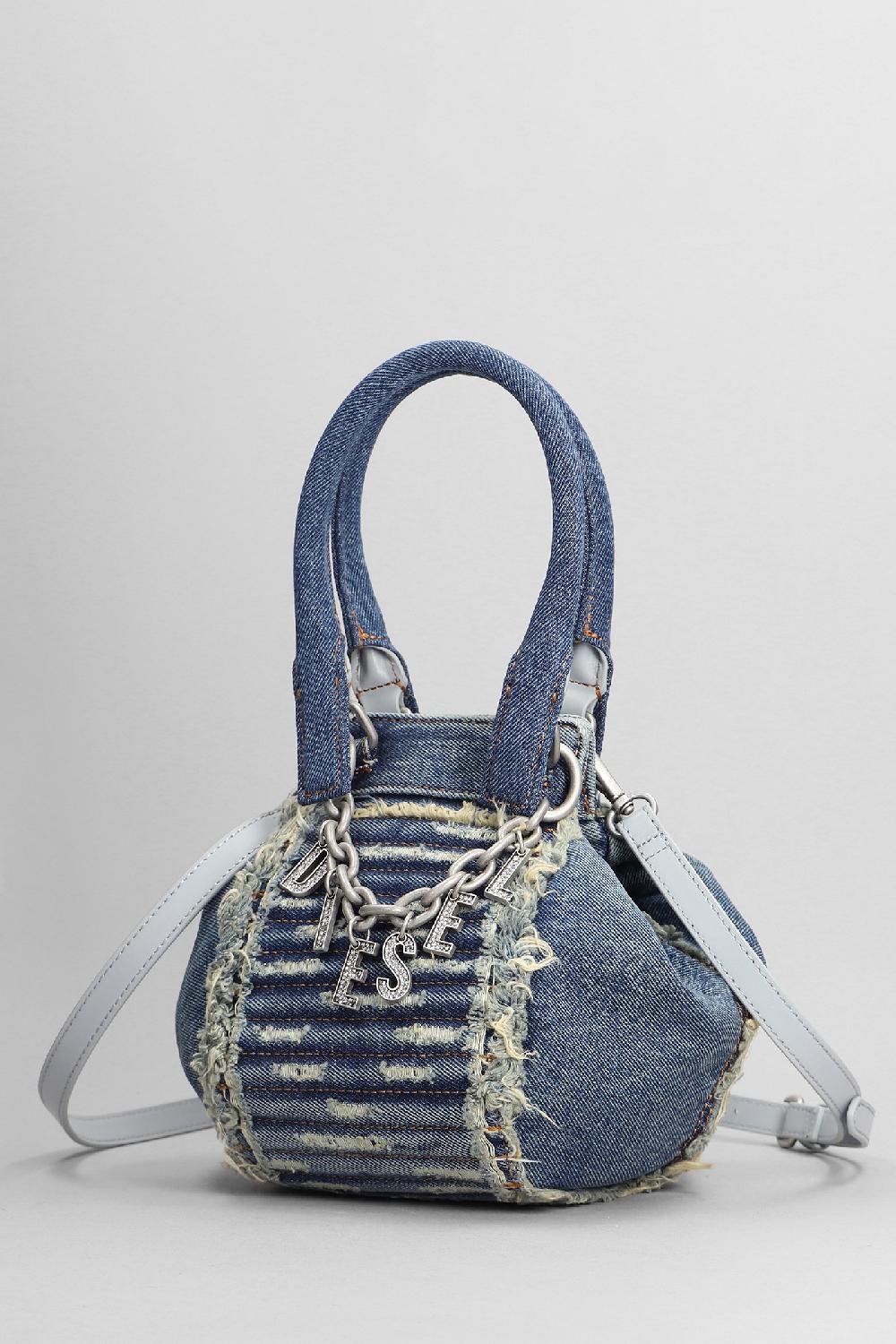 Deliberti Diesel Borsa A Spalla D Vina In Denim Blu Cod. 403995 - Deliberti The Luxury Shopping