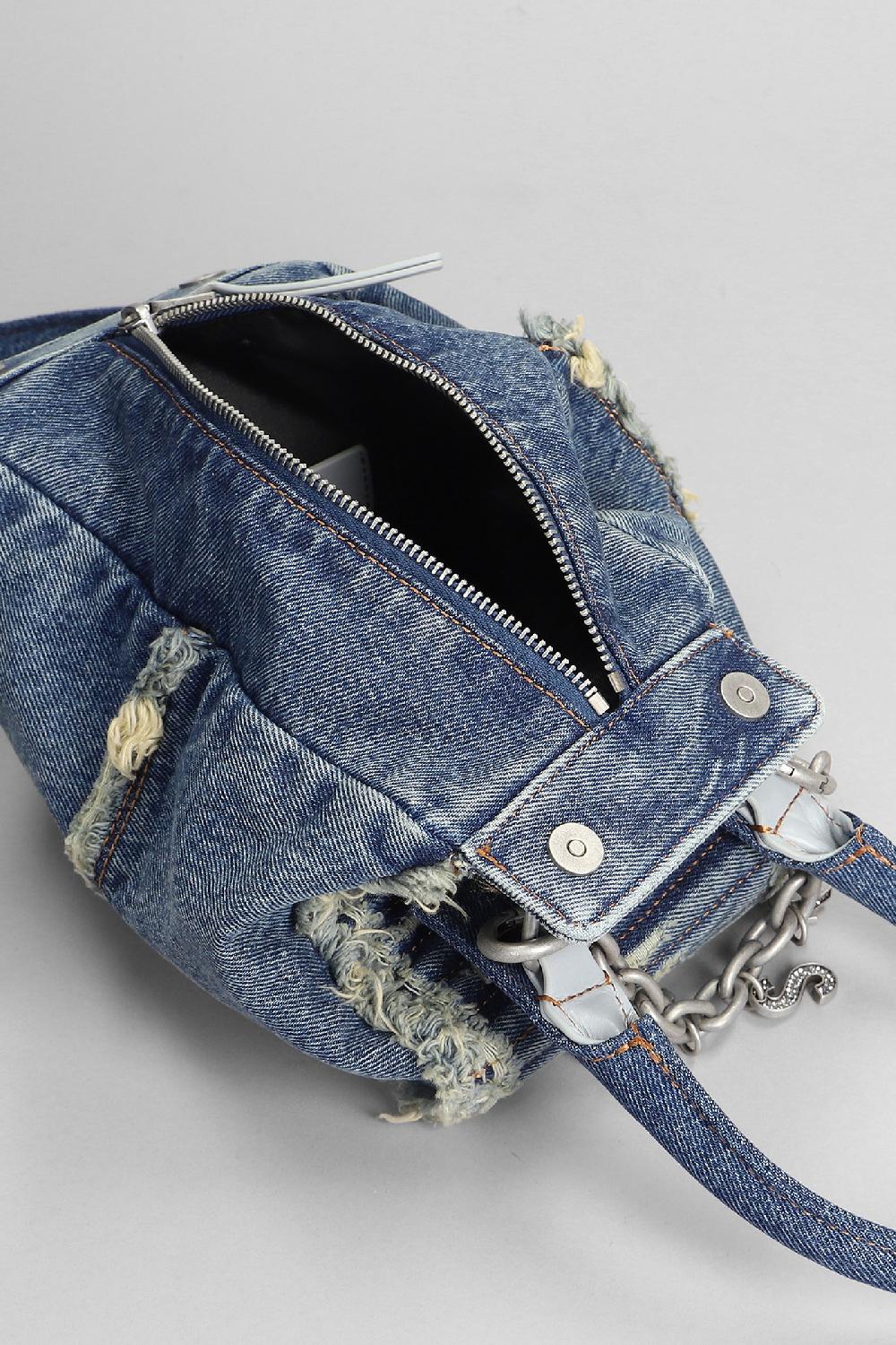 Deliberti Diesel Borsa A Spalla D Vina In Denim Blu Cod. 403995 - Deliberti The Luxury Shopping