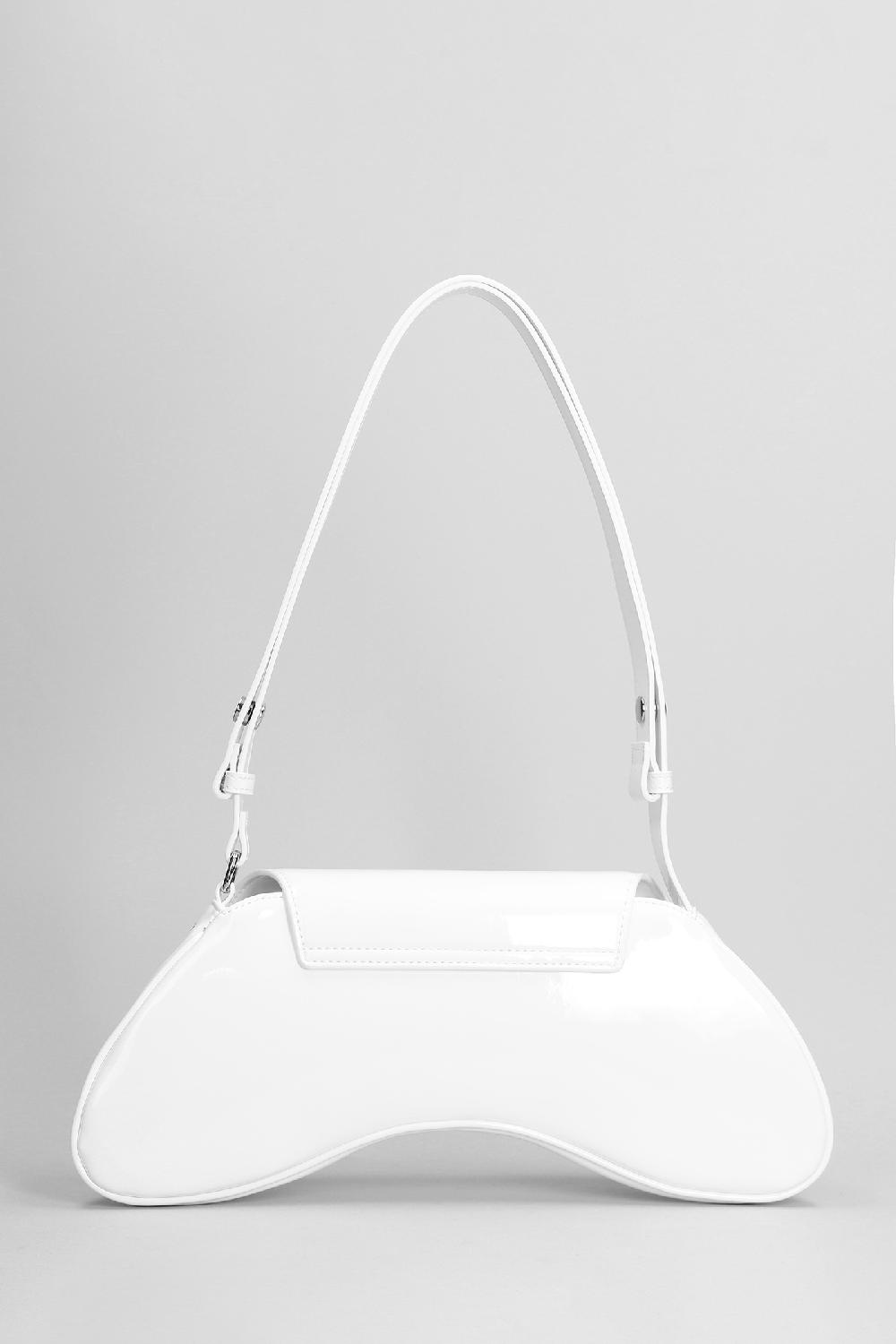 Deliberti Diesel Borsa A Spalla Play In Poliuretano Bianco Cod. 403997 - Deliberti The Luxury Shopping