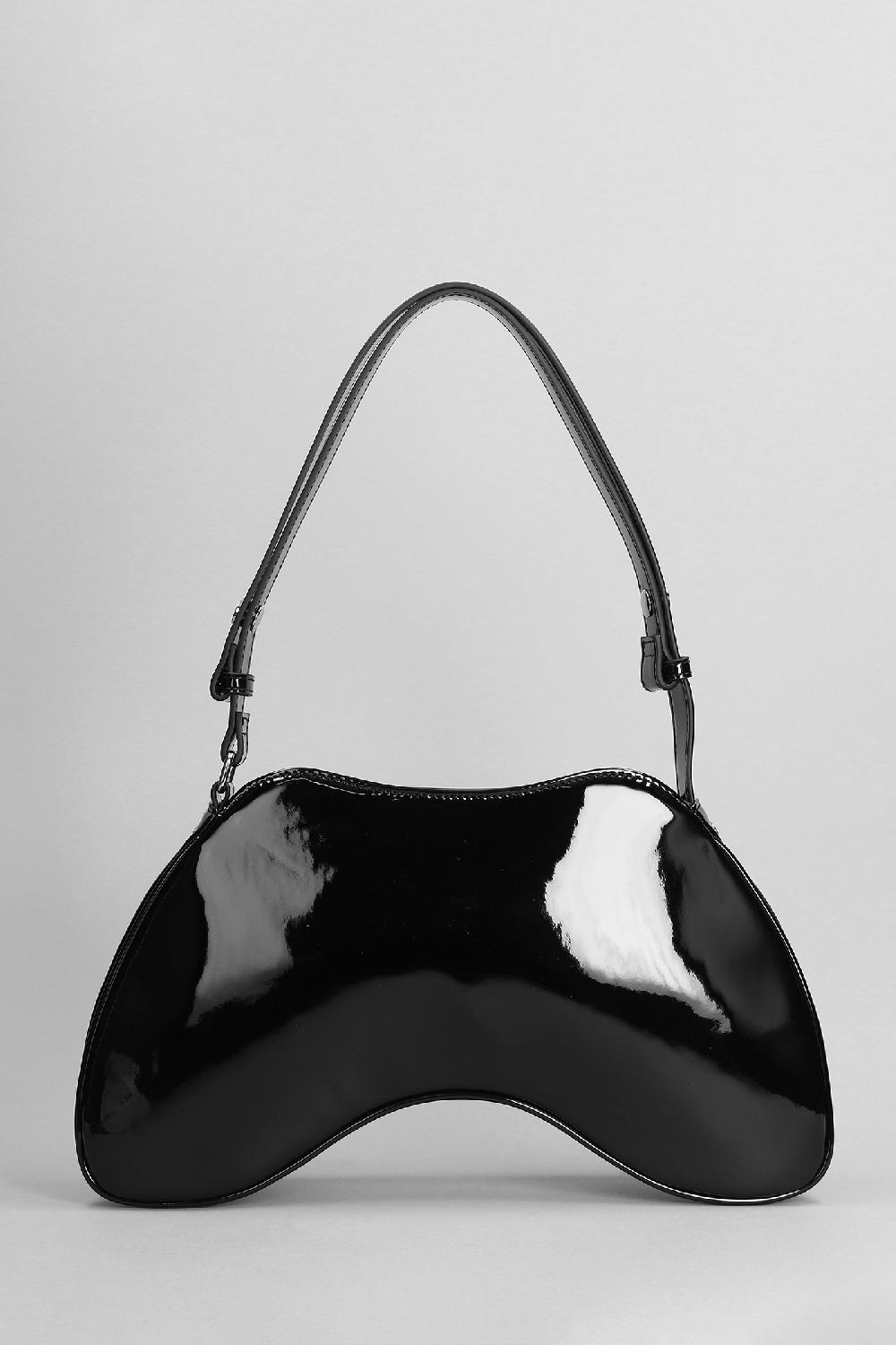 Deliberti Diesel Borsa A Spalla Play In Poliuretano Nero Cod. 403996 - Deliberti The Luxury Shopping