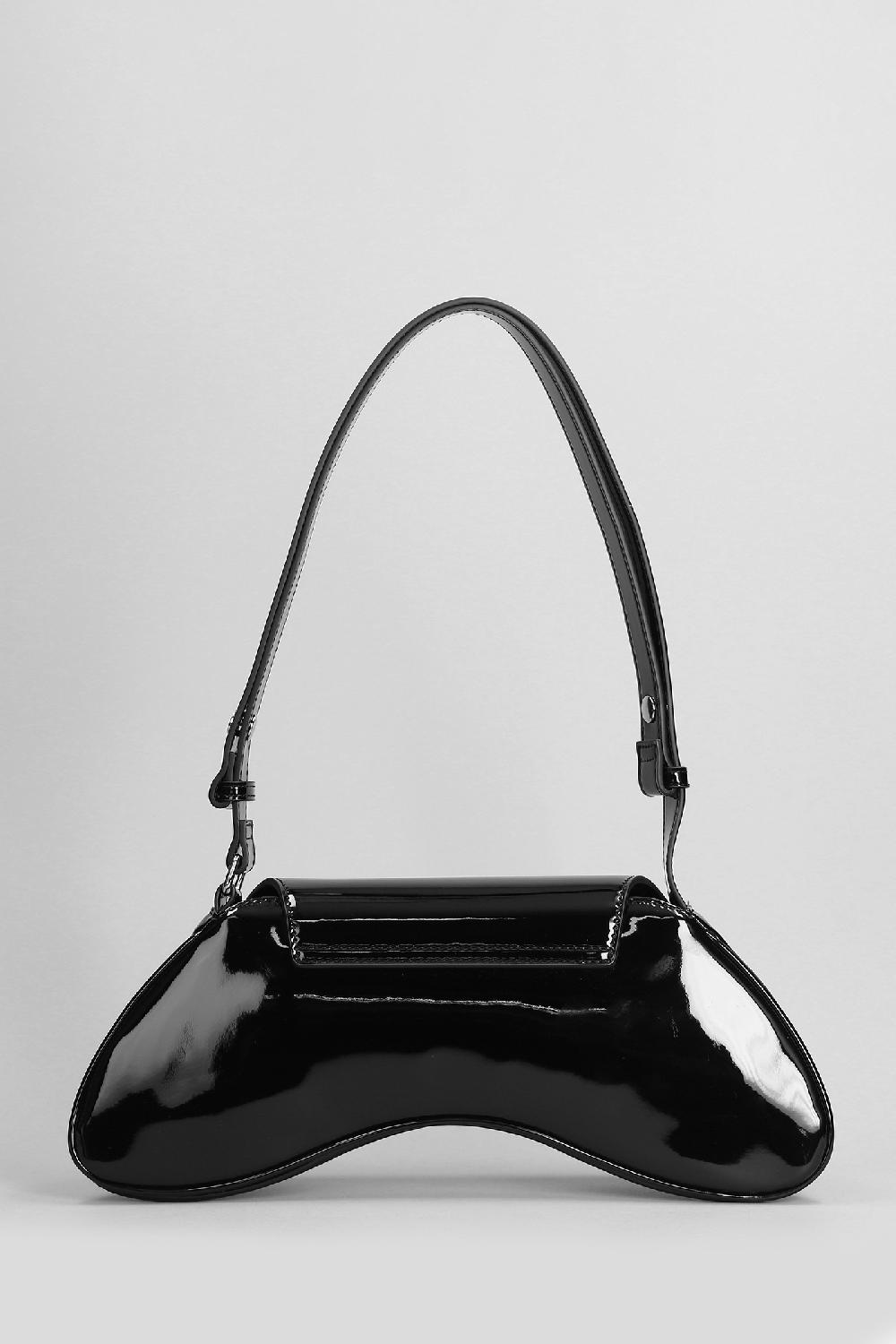 Deliberti Diesel Borsa A Spalla Play In Poliuretano Nero Cod. 403999 - Deliberti The Luxury Shopping