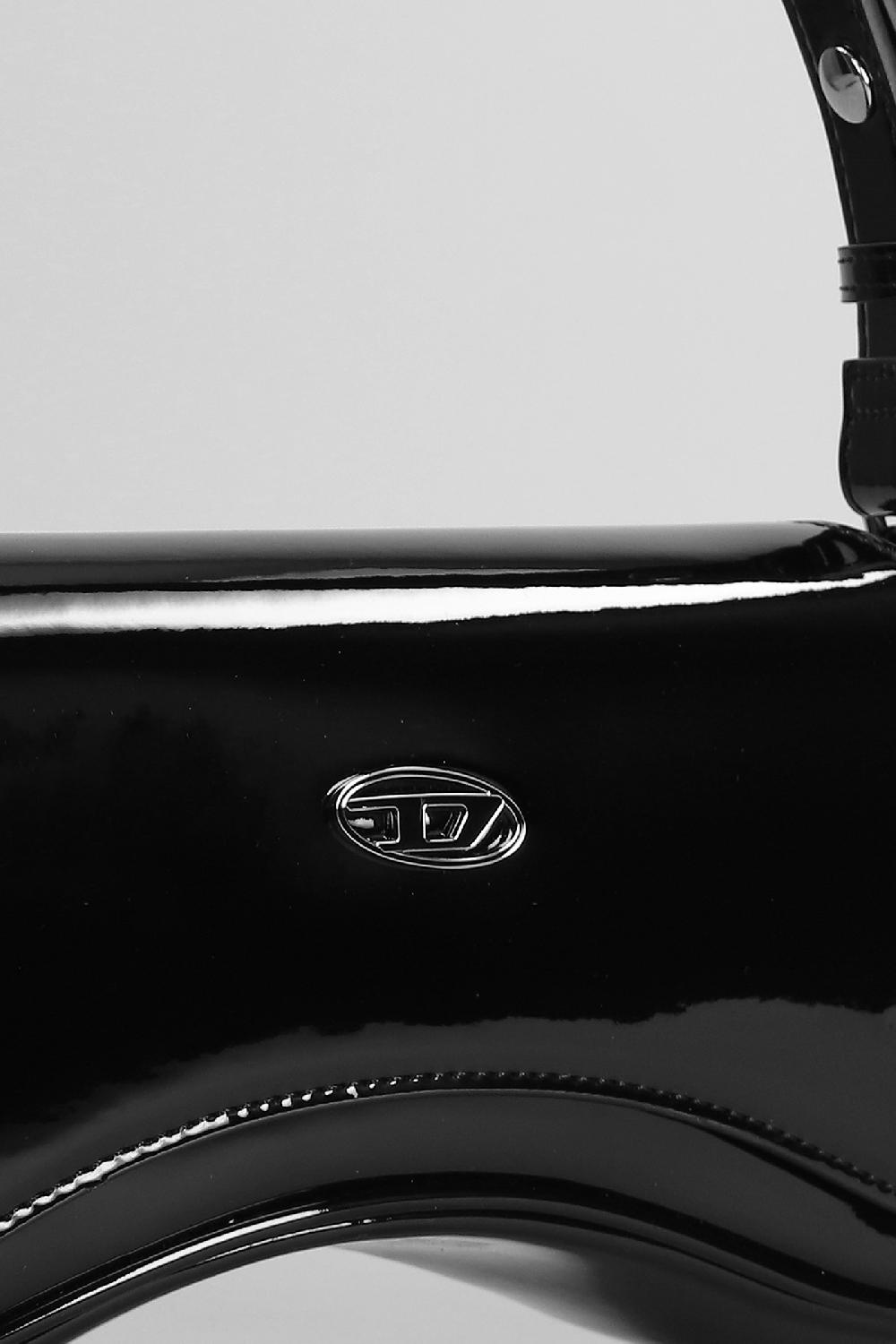 Deliberti Diesel Borsa A Spalla Play In Poliuretano Nero Cod. 403999 - Deliberti The Luxury Shopping