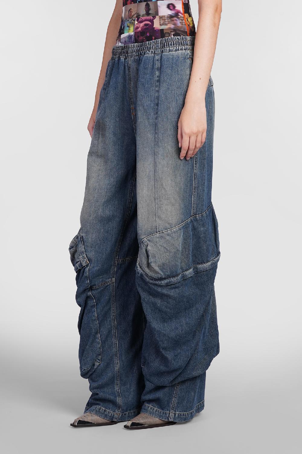 Deliberti Diesel Jeans D Para Fsf In Cotone Blu Cod. 406544 - Deliberti The Luxury Shopping