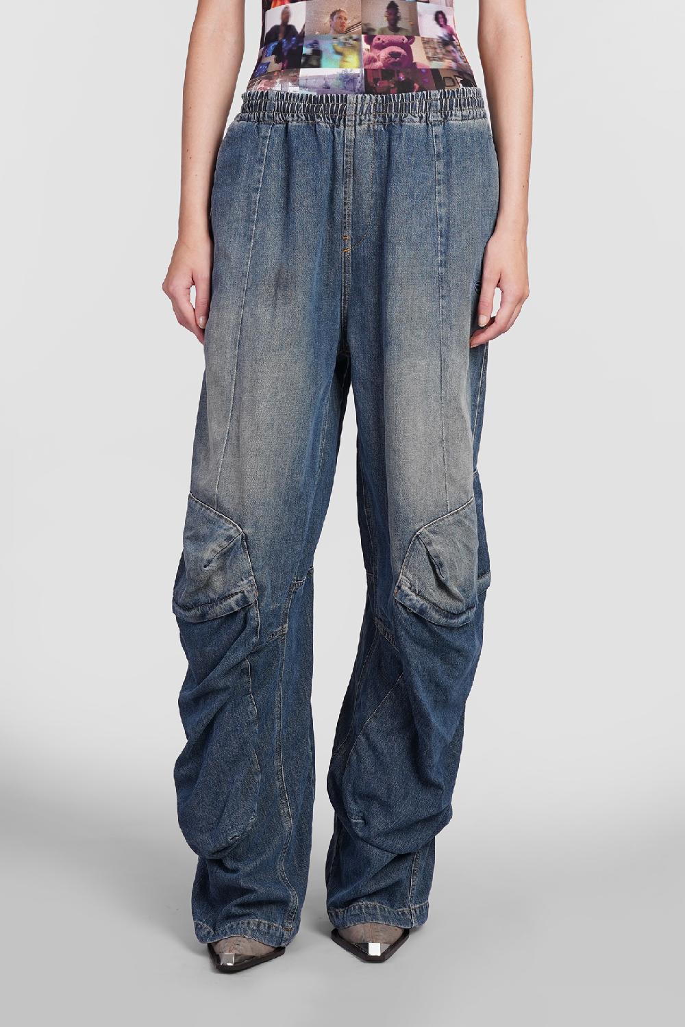 Deliberti Diesel Jeans d para fsf in cotone blu cod. 406544 - Deliberti The Luxury Shopping