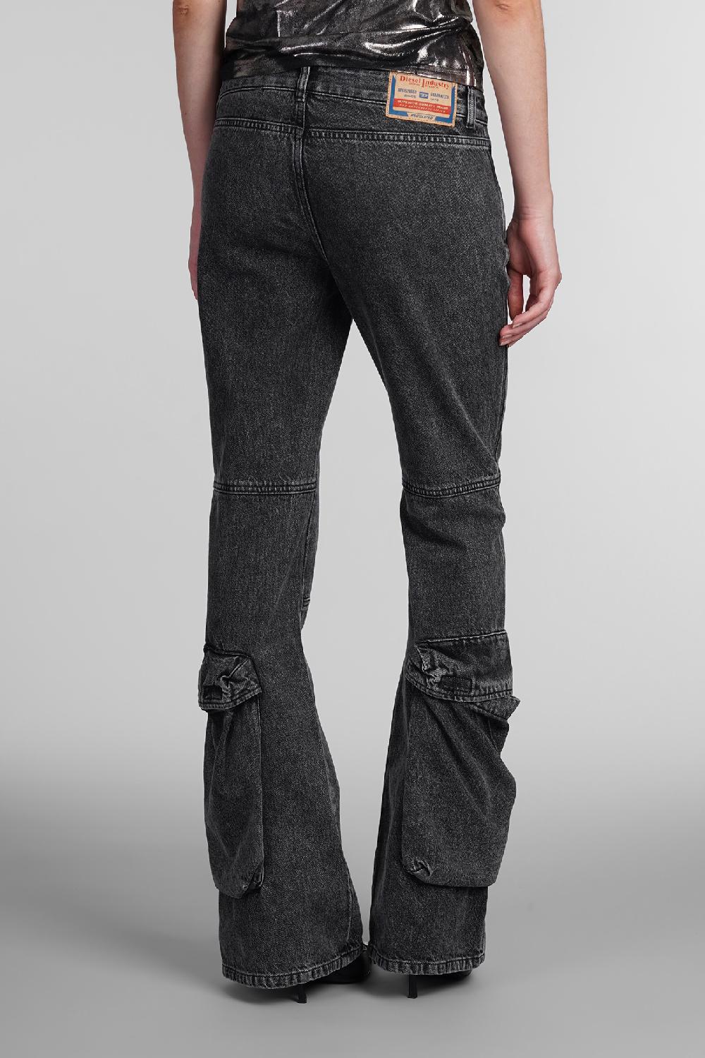 Deliberti Diesel Jeans D Poky In Denim Nero Cod. 403952 - Deliberti The Luxury Shopping