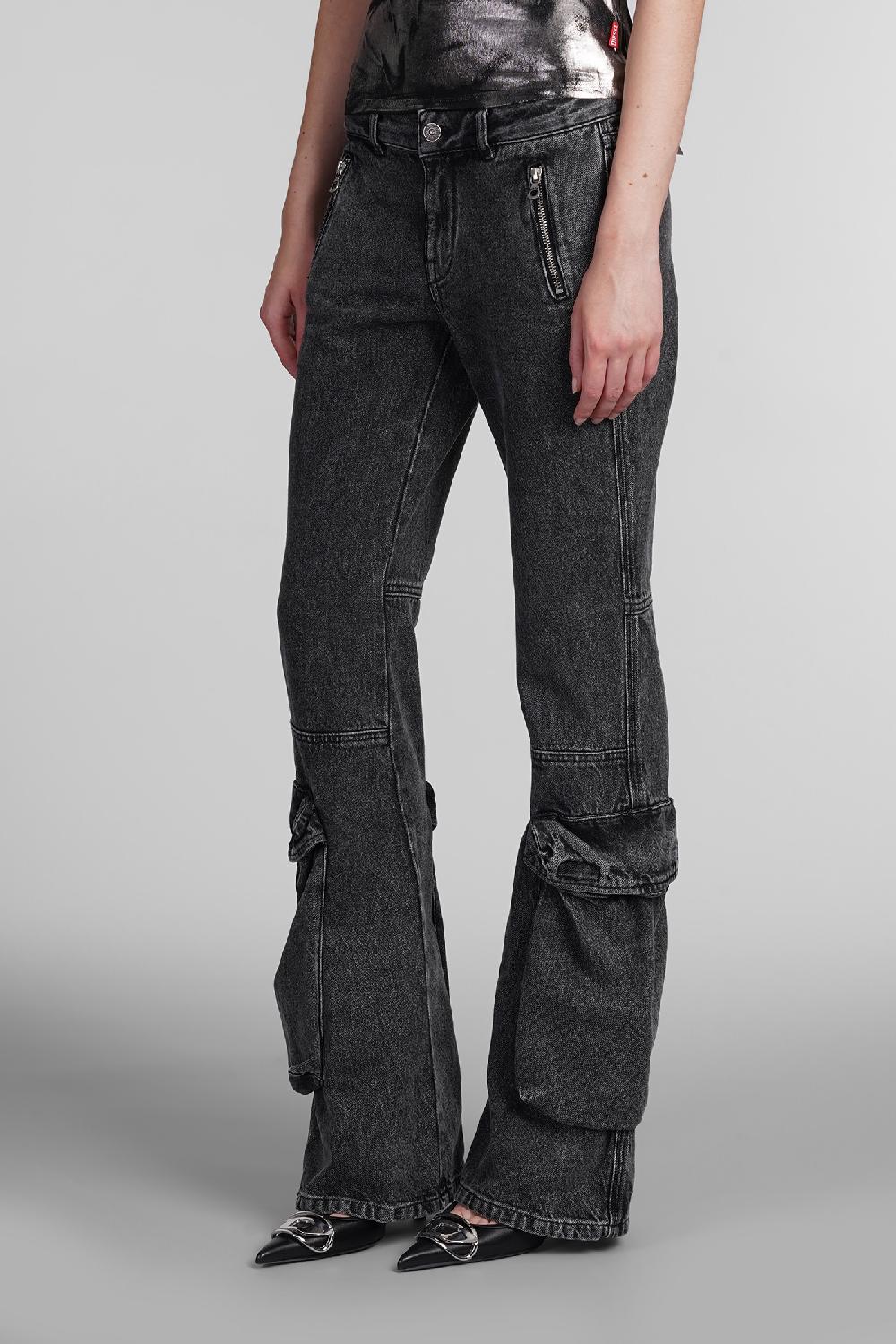 Deliberti Diesel Jeans D Poky In Denim Nero Cod. 403952 - Deliberti The Luxury Shopping
