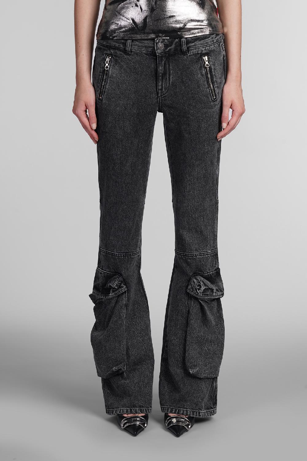Deliberti Diesel Jeans d poky in denim nero cod. 403952 - Deliberti The Luxury Shopping