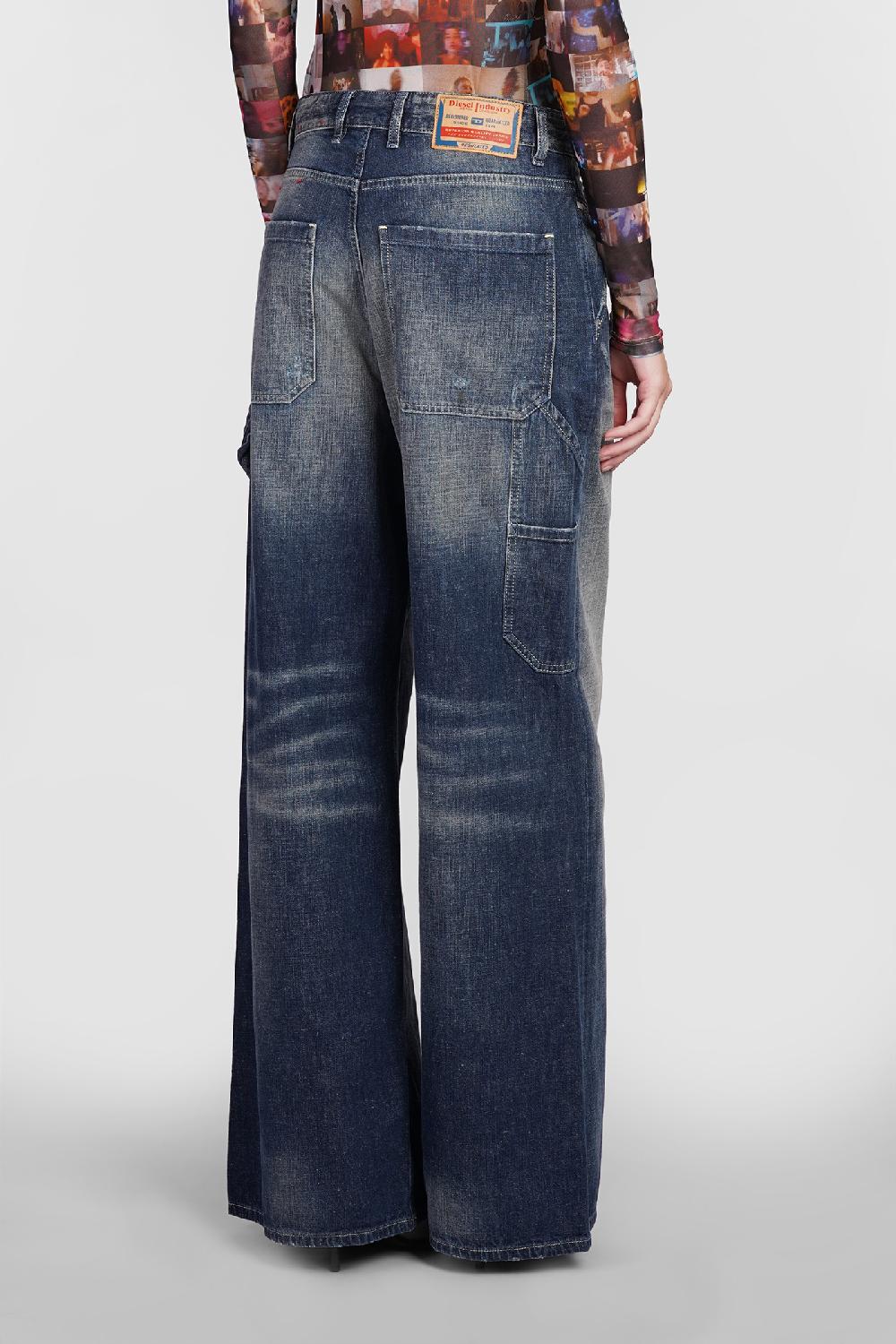Deliberti Diesel Jeans D Sire In Cotone Blu Cod. 406128 - Deliberti The Luxury Shopping