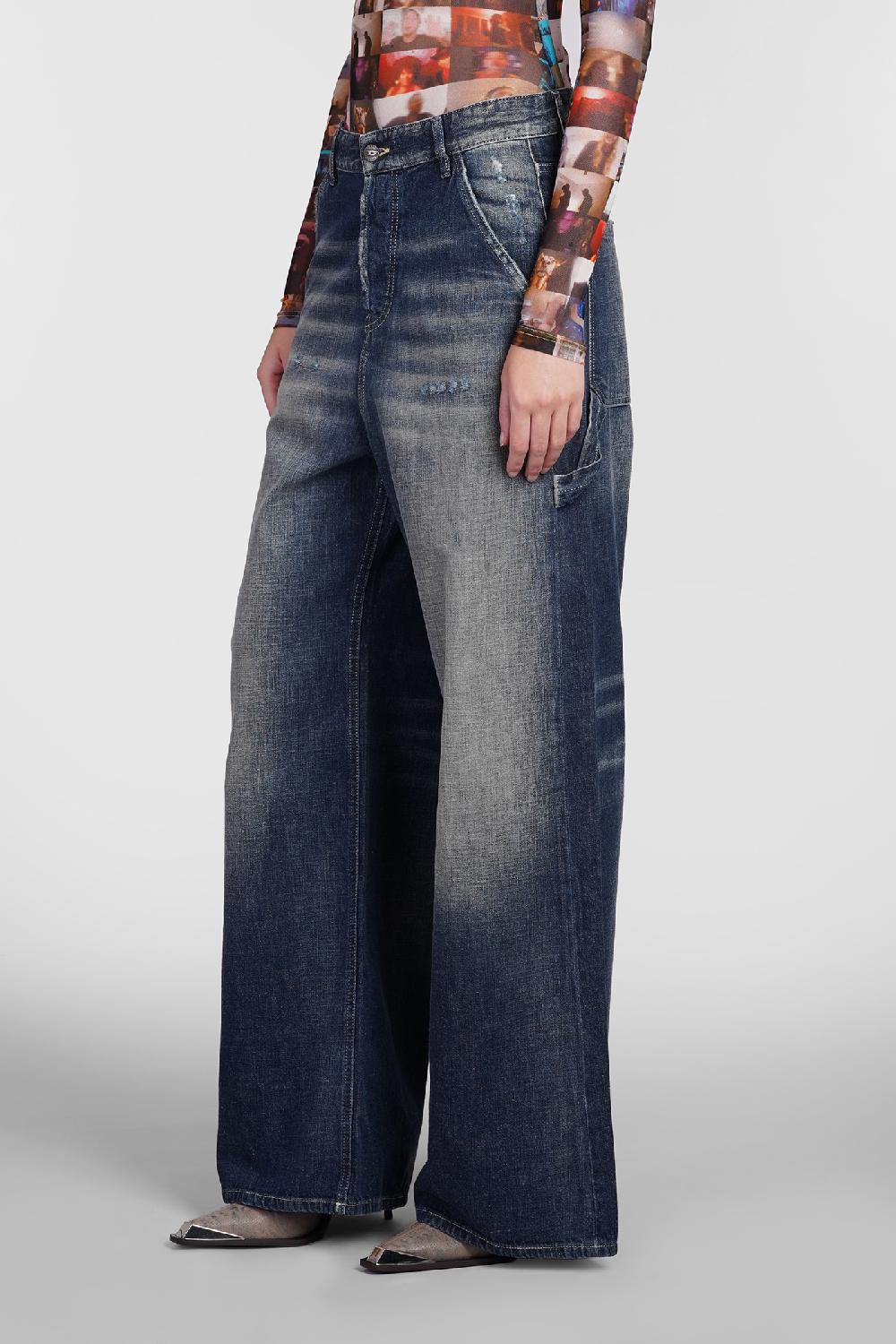 Deliberti Diesel Jeans D Sire In Cotone Blu Cod. 406128 - Deliberti The Luxury Shopping